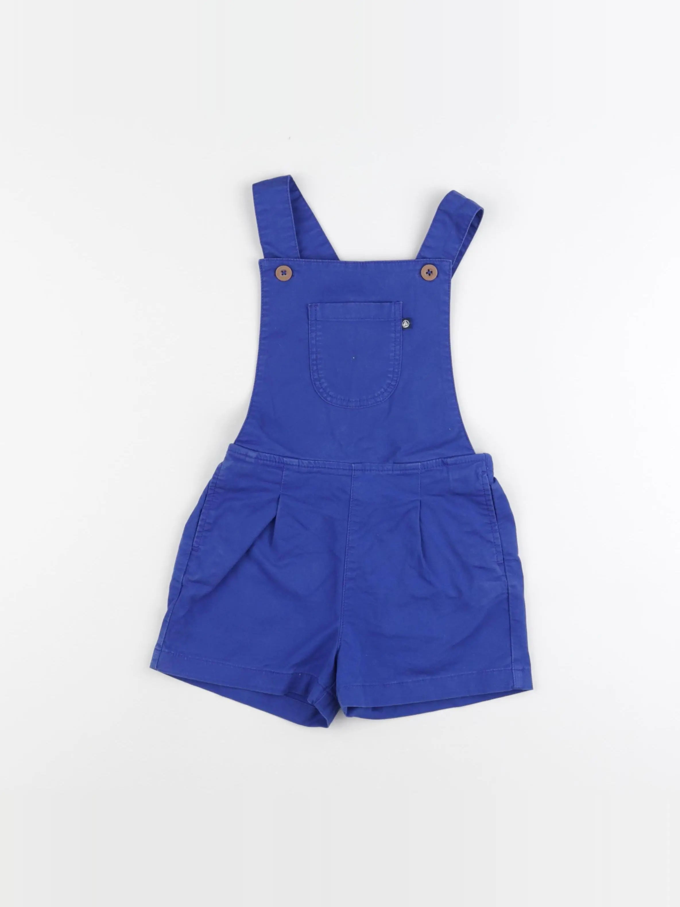 Petit Bateau - salopette bleu - 5 ans