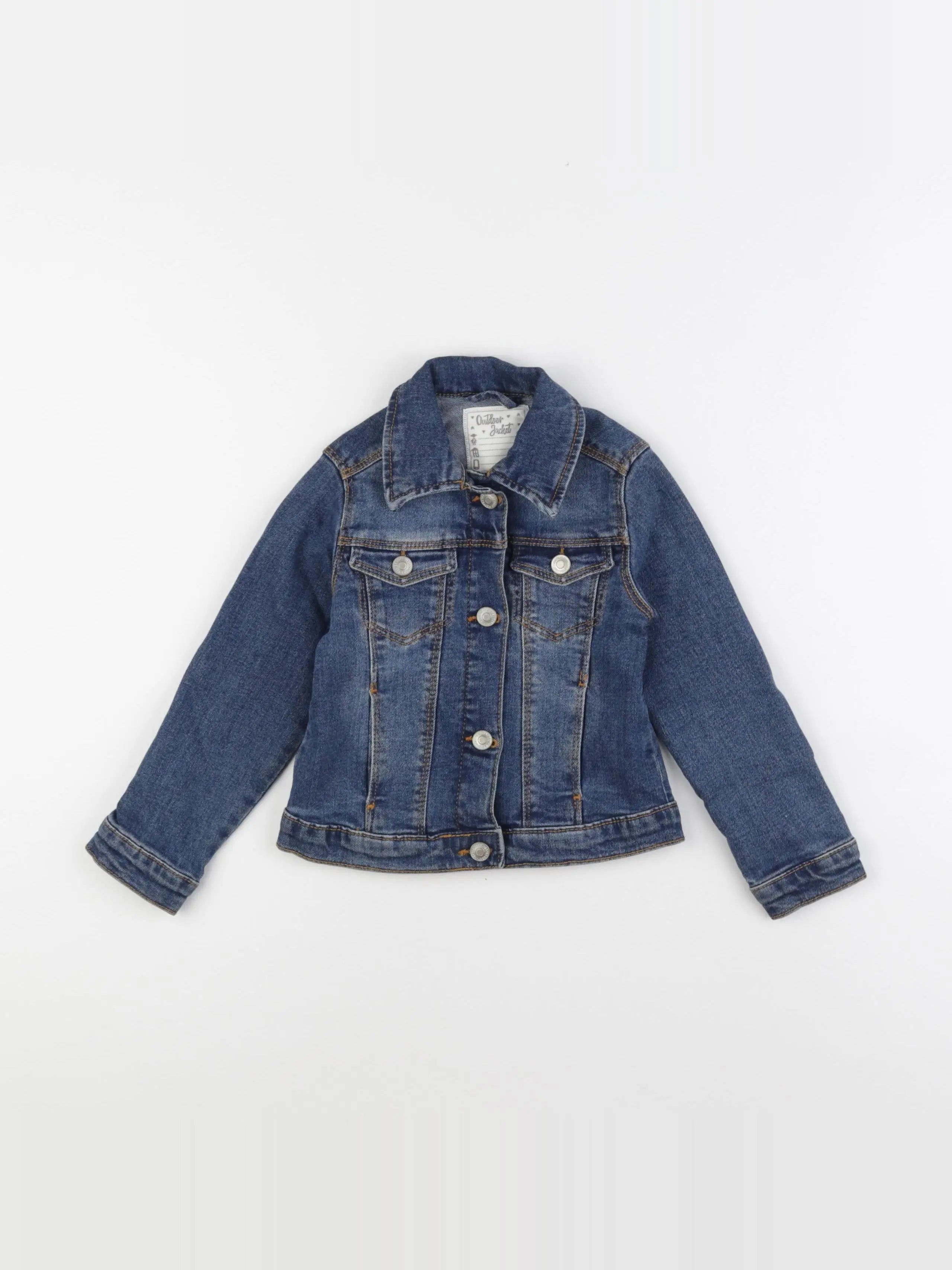 Vertbaudet - veste bleu - 4 ans