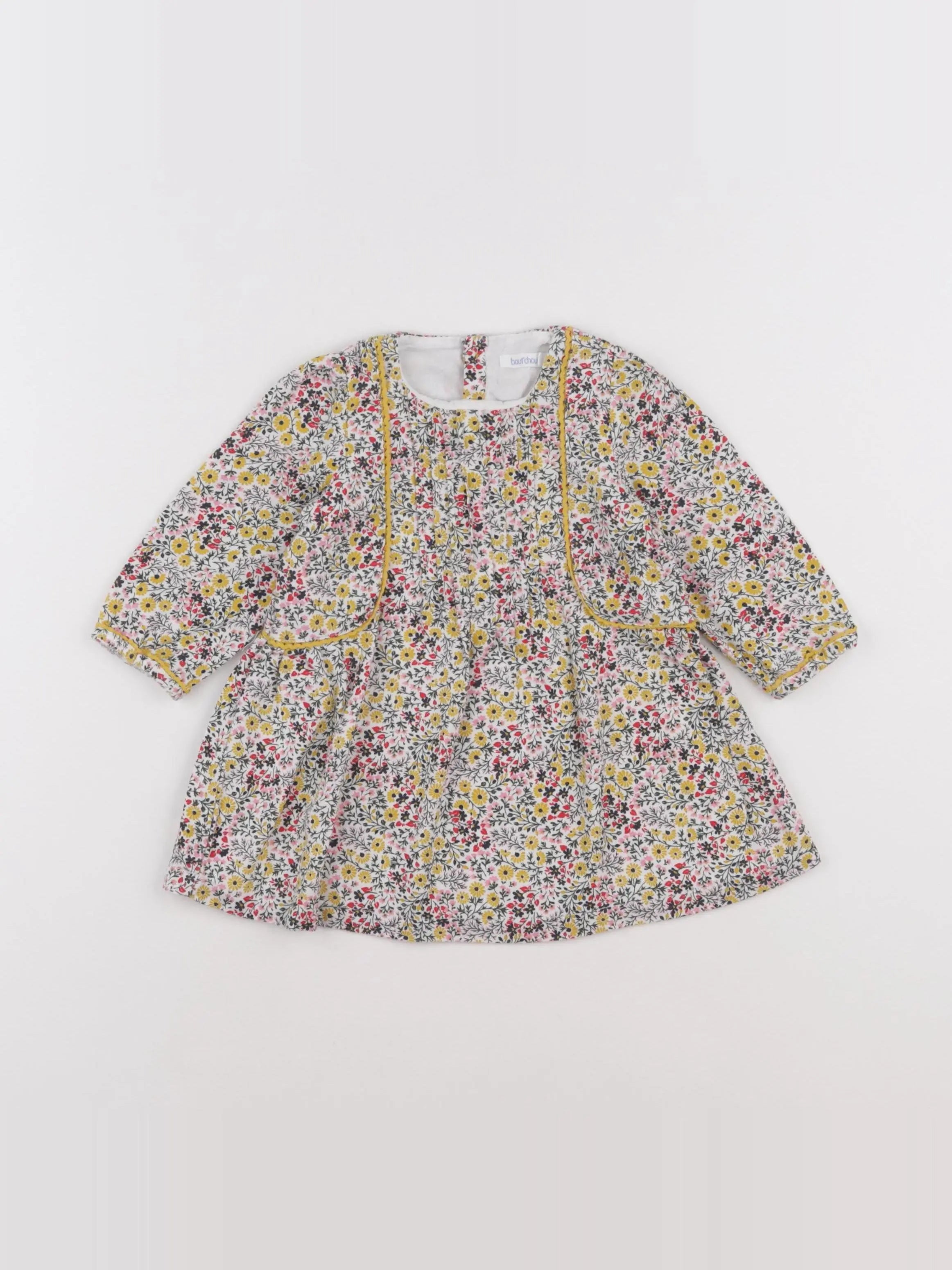 Boutchou - robe multicolore - 6 mois