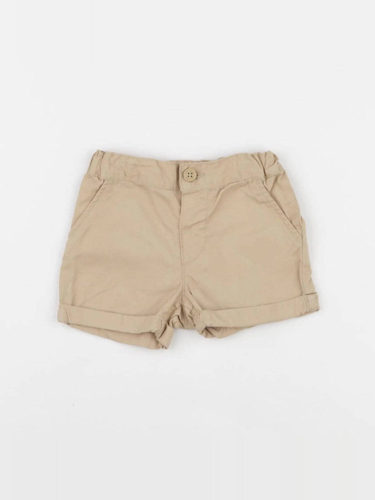 H&M - short marron - 6 mois