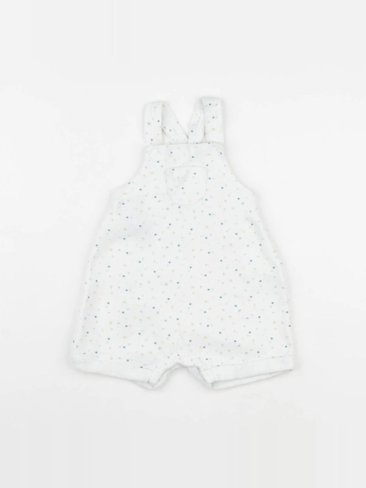 Petit Bateau - combinaison blanc - 6 mois