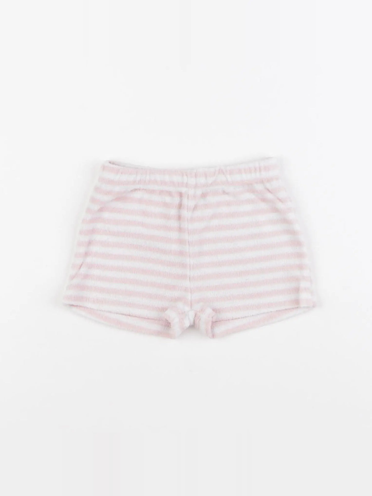 Vertbaudet - bloomer rose, blanc - 9 mois