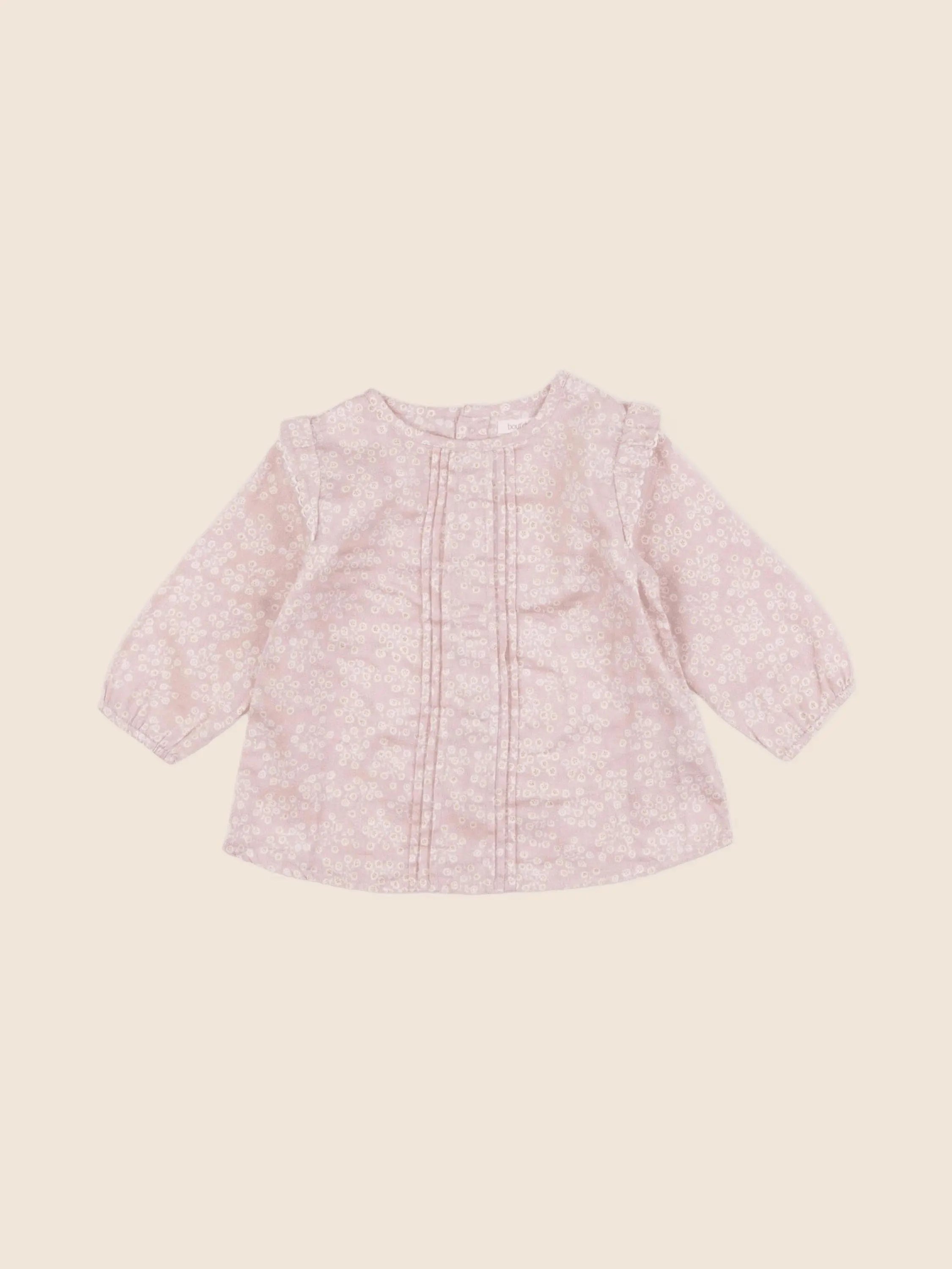 Boutchou - blouse rose - 12 mois