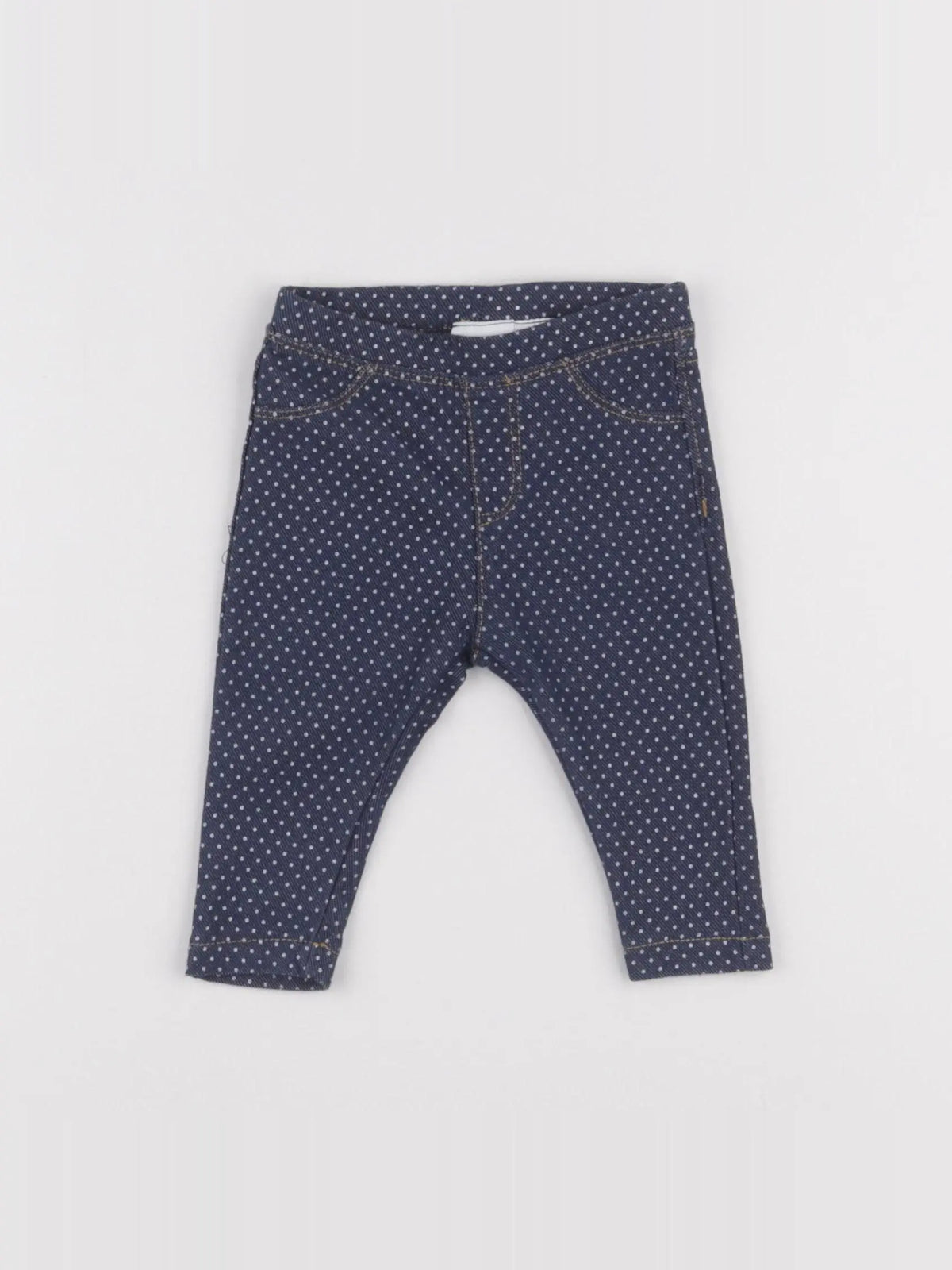 Zara - jegging bleu - 3/6 mois
