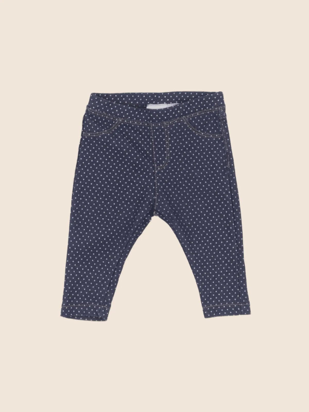 Zara - jegging bleu - 3/6 mois