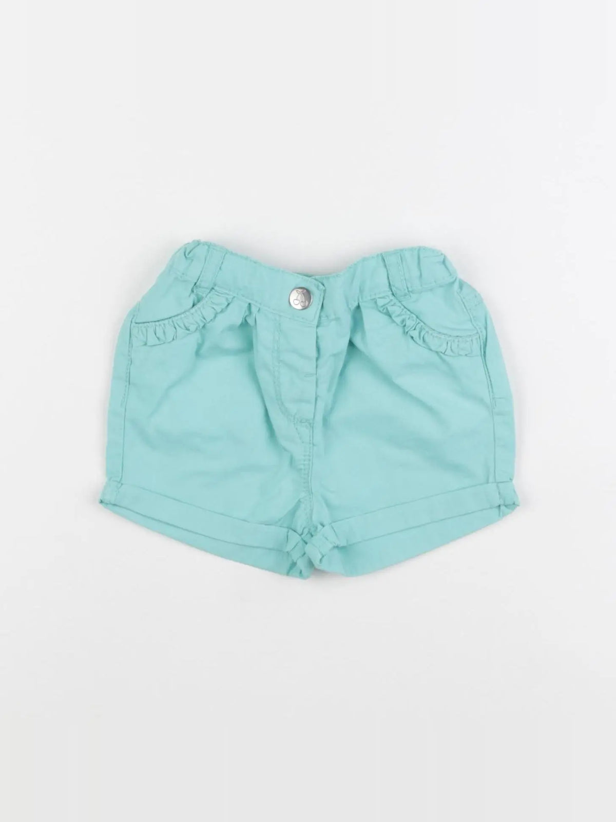 Tape à l'oeil - short bleu - 12 mois