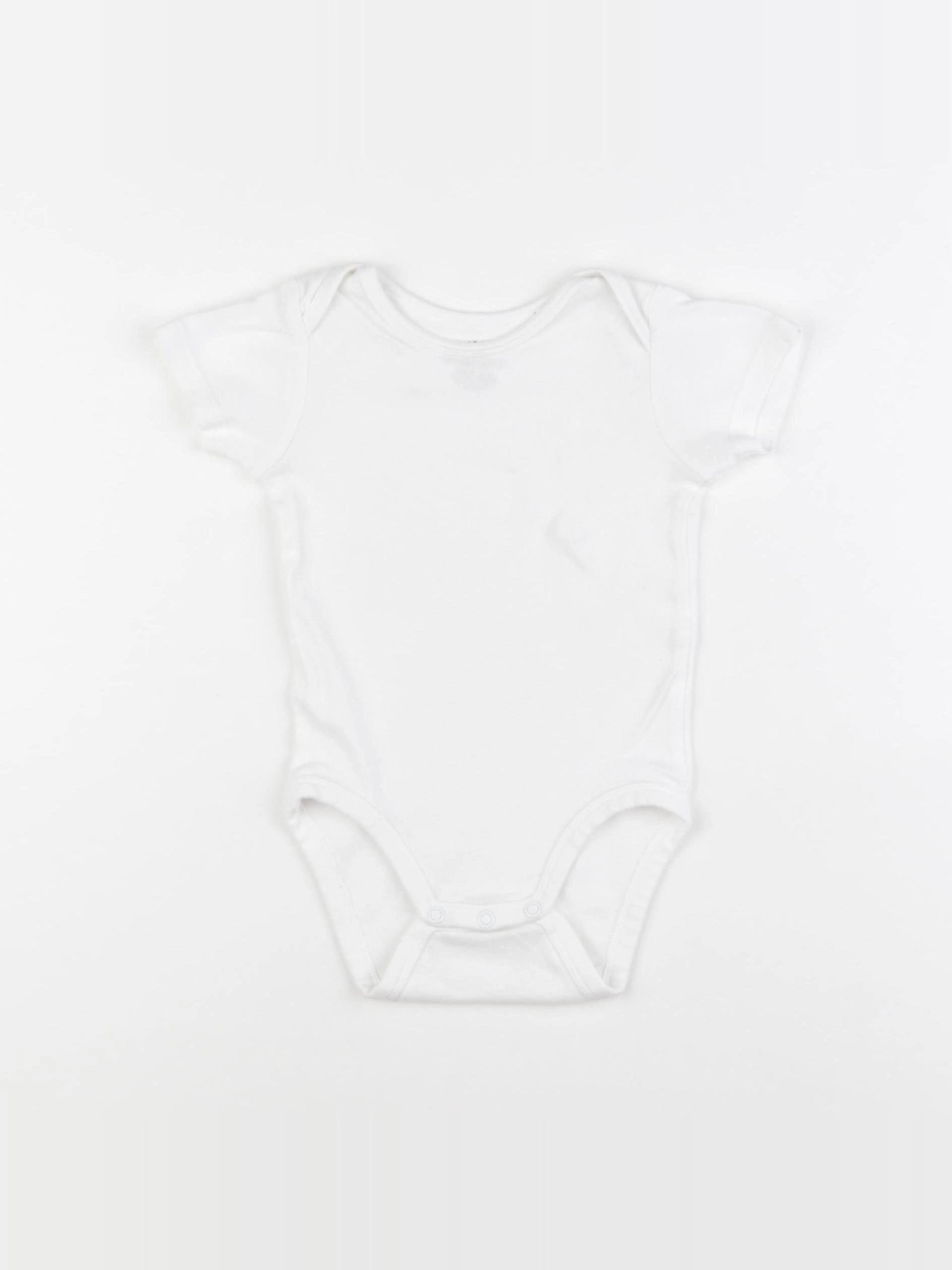 H&M - body blanc - 4/6 mois