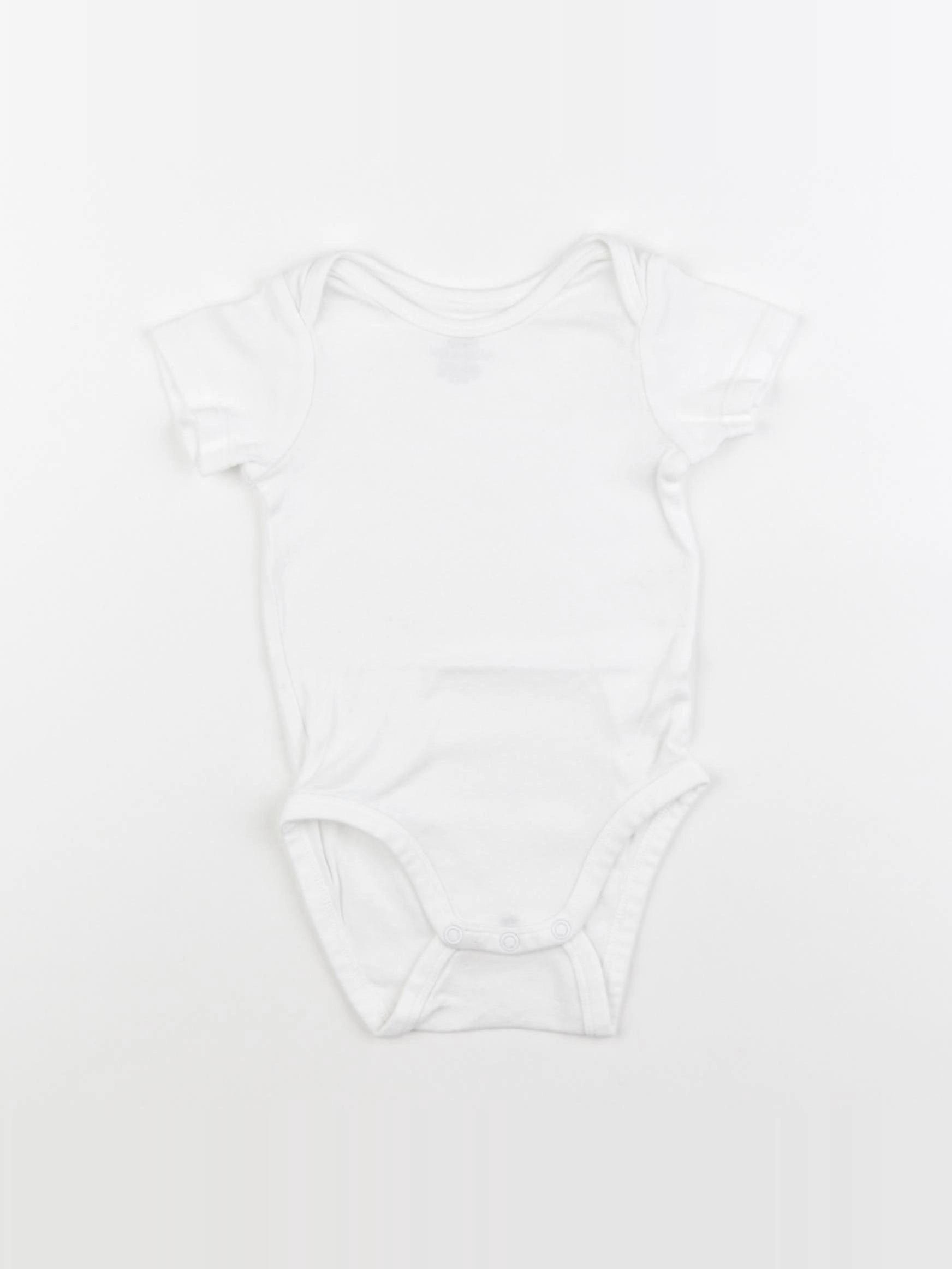 H&M - body blanc - 4/6 mois