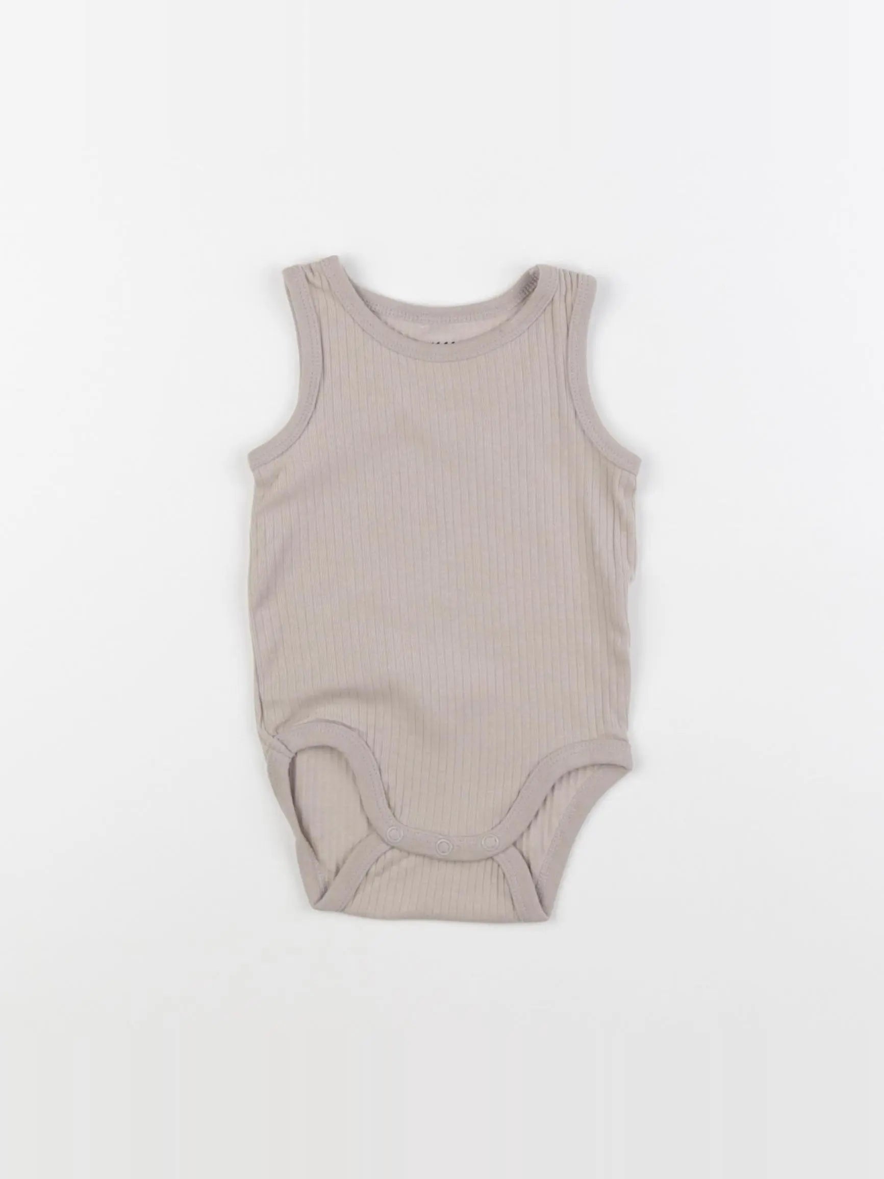 H&M - body beige - 2/4 mois