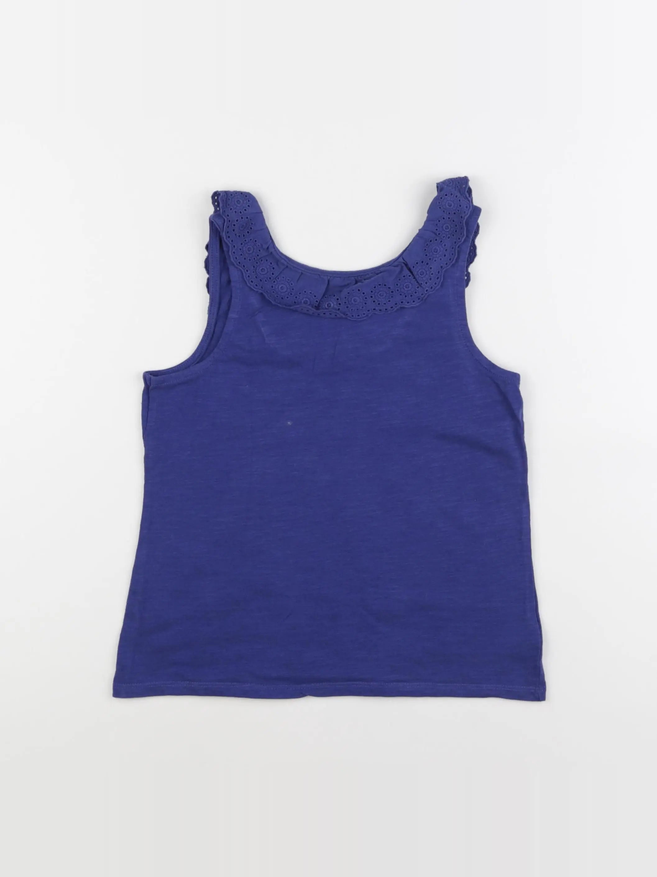 Vertbaudet - blouse bleu - 8 ans