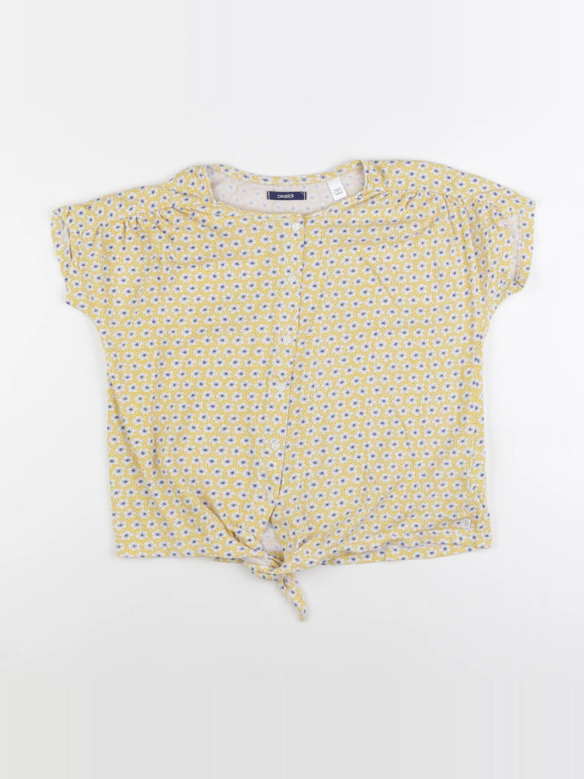 Okaidi - tee-shirt jaune - 10 ans