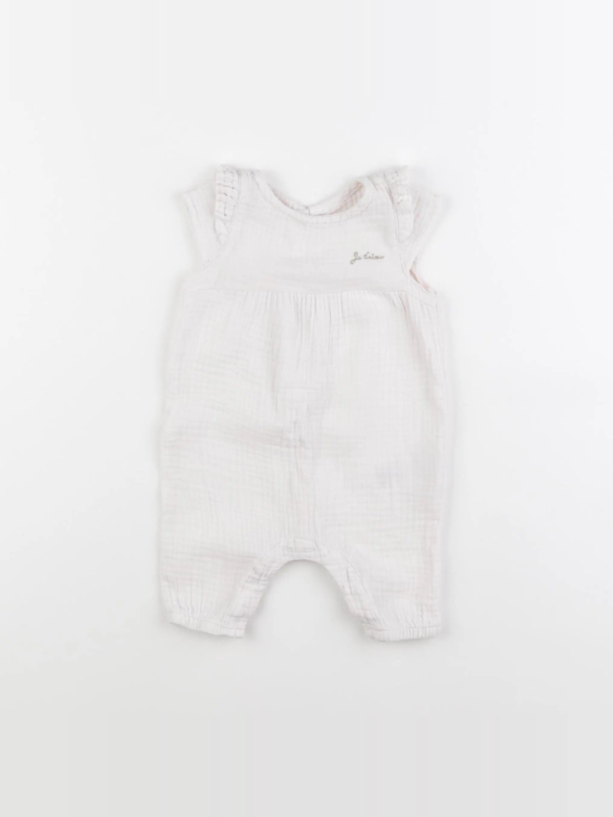 Vertbaudet - combinaison rose - 1 mois