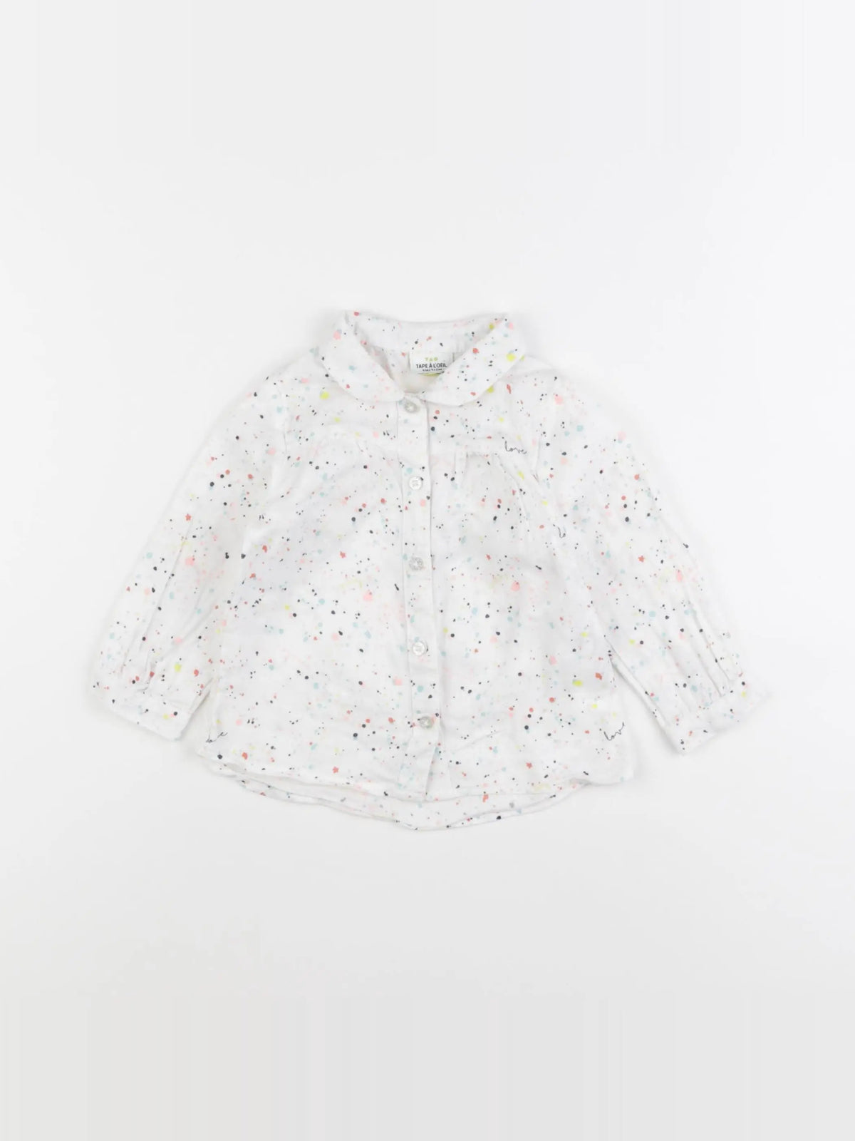 Tape à l'oeil - blouse multicolore - 9 mois