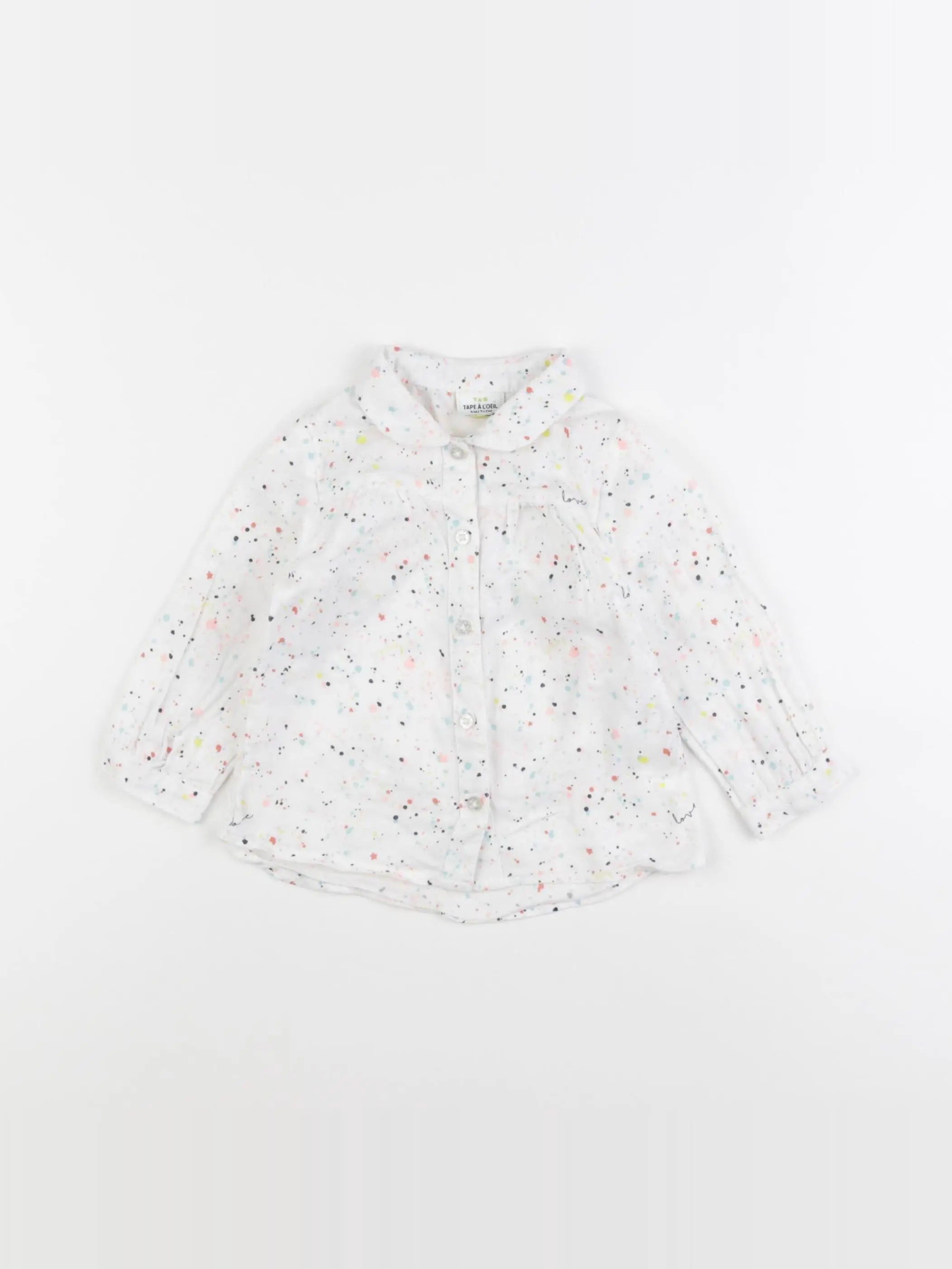 Tape à l'oeil - blouse multicolore - 9 mois