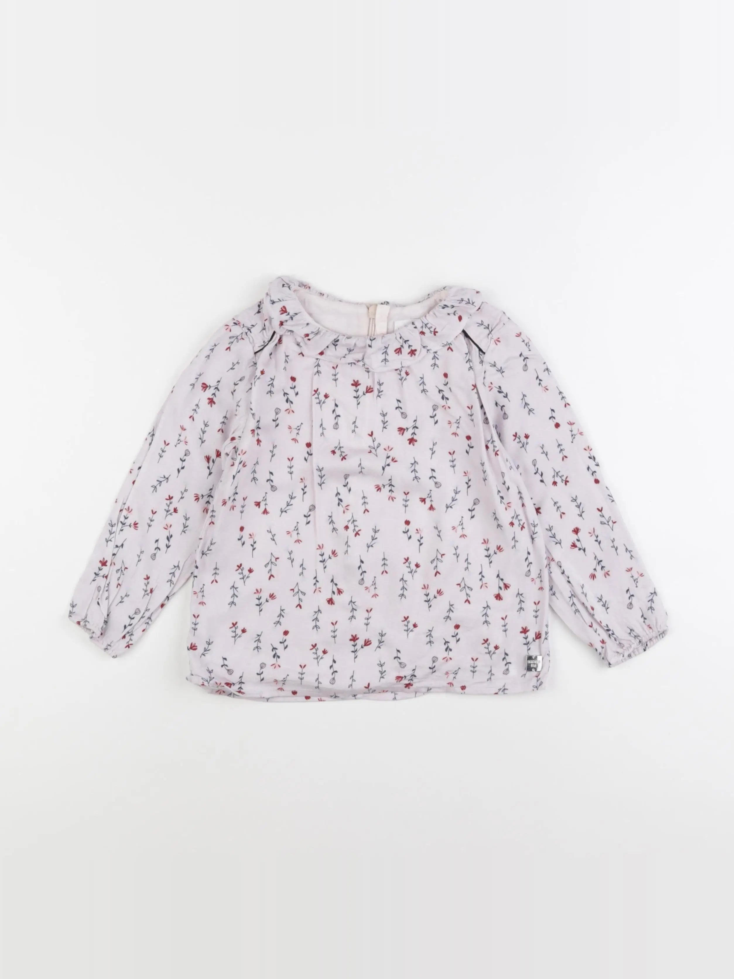 Carrément Beau - blouse rose - 3 ans