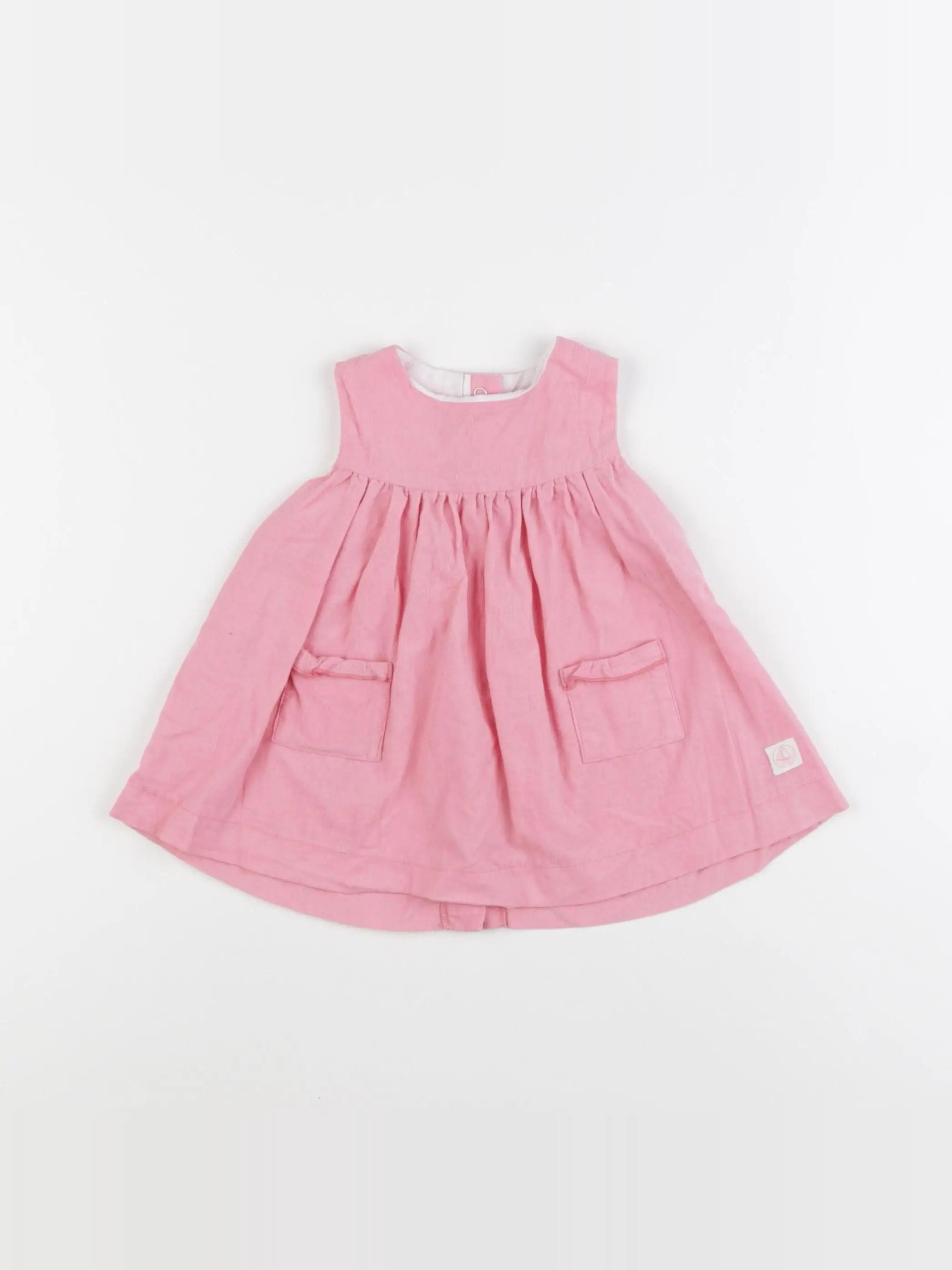 Petit Bateau - robe rose - 6 mois