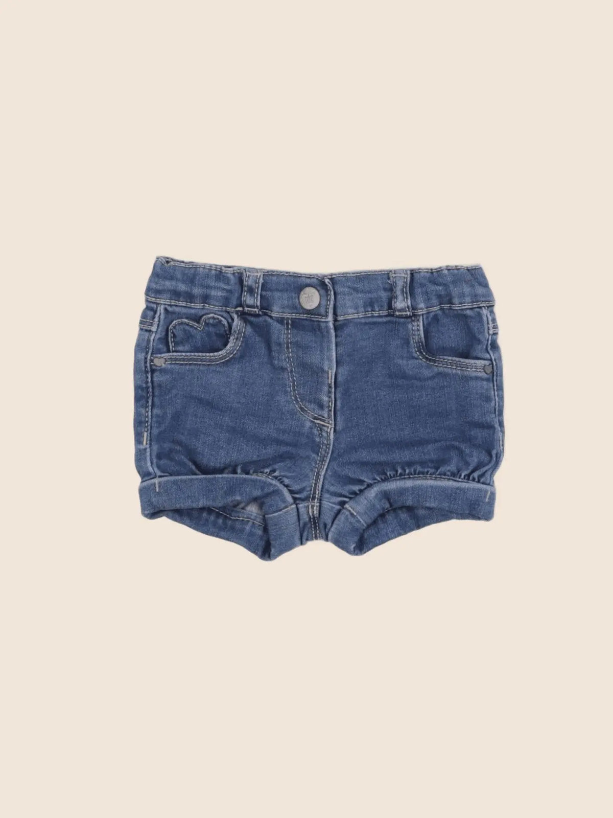 Tape à l'oeil - short bleu - 6 mois