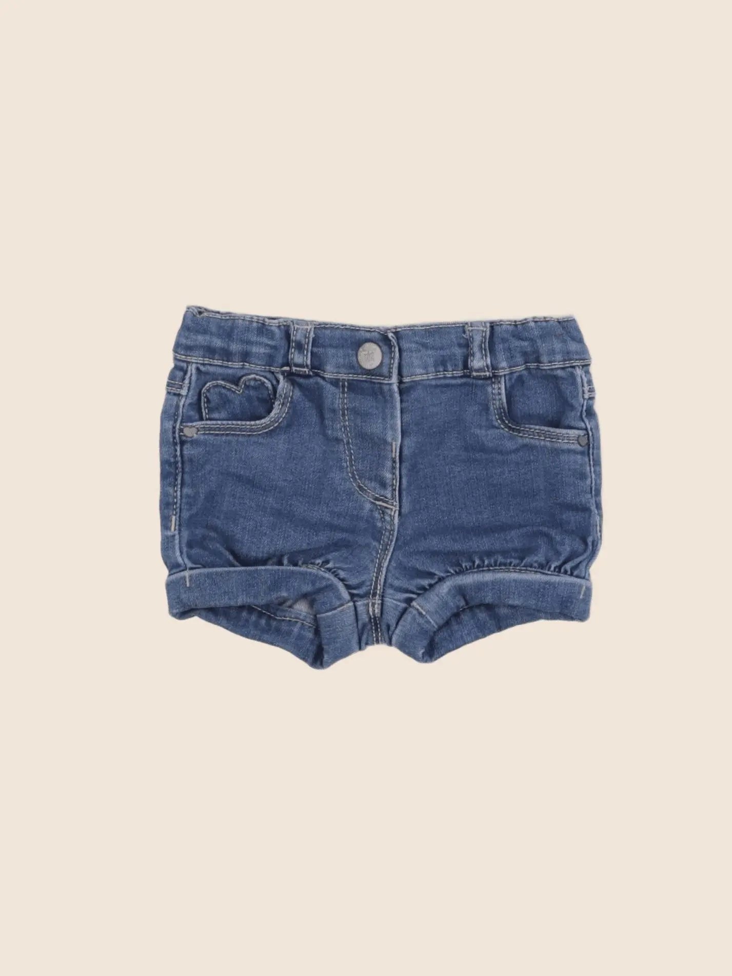 Tape à l'oeil - short bleu - 6 mois