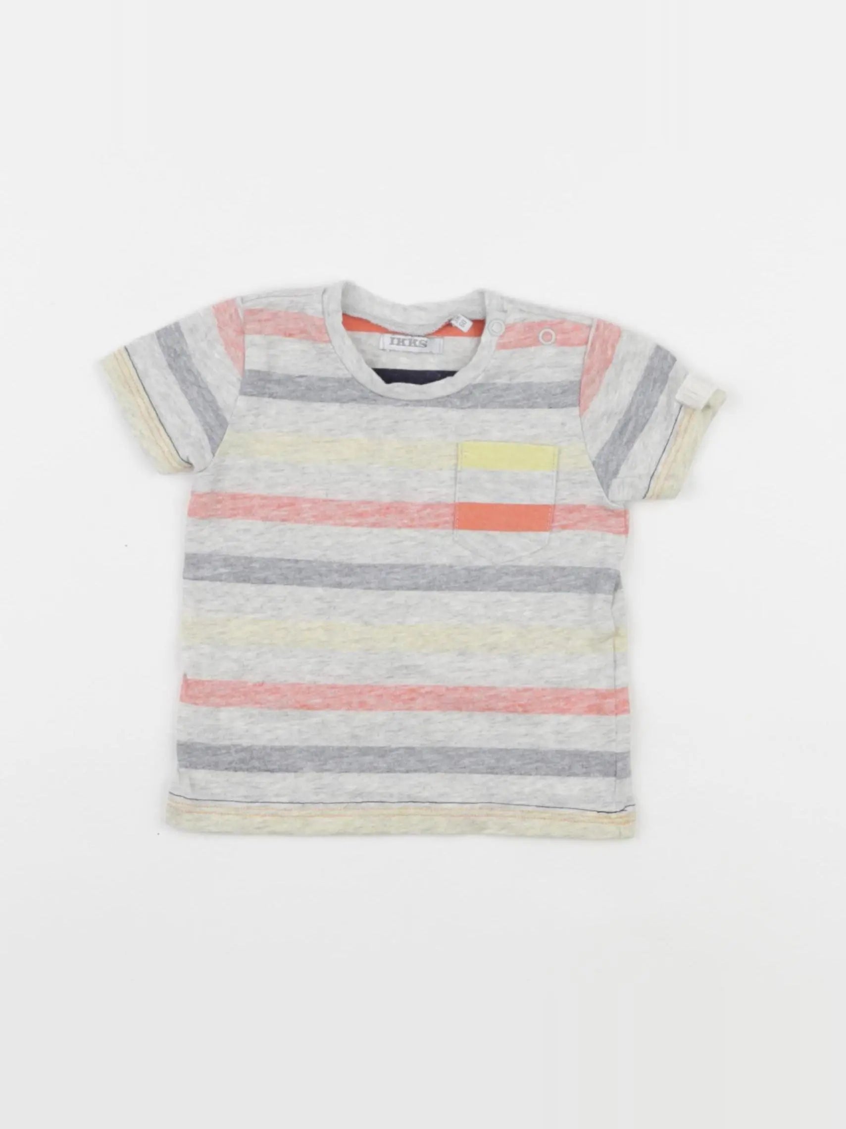 IKKS - tee-shirt multicolore - 3 mois