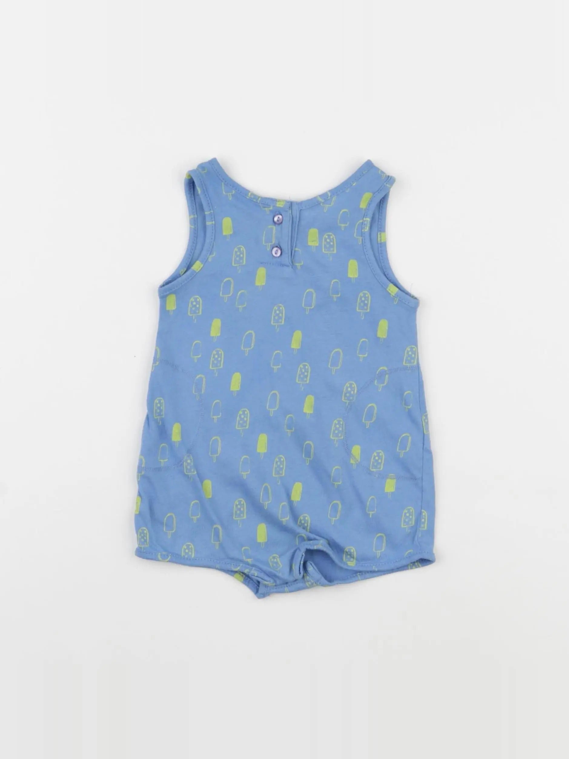 Zara - combinaison bleu - 1/3 mois