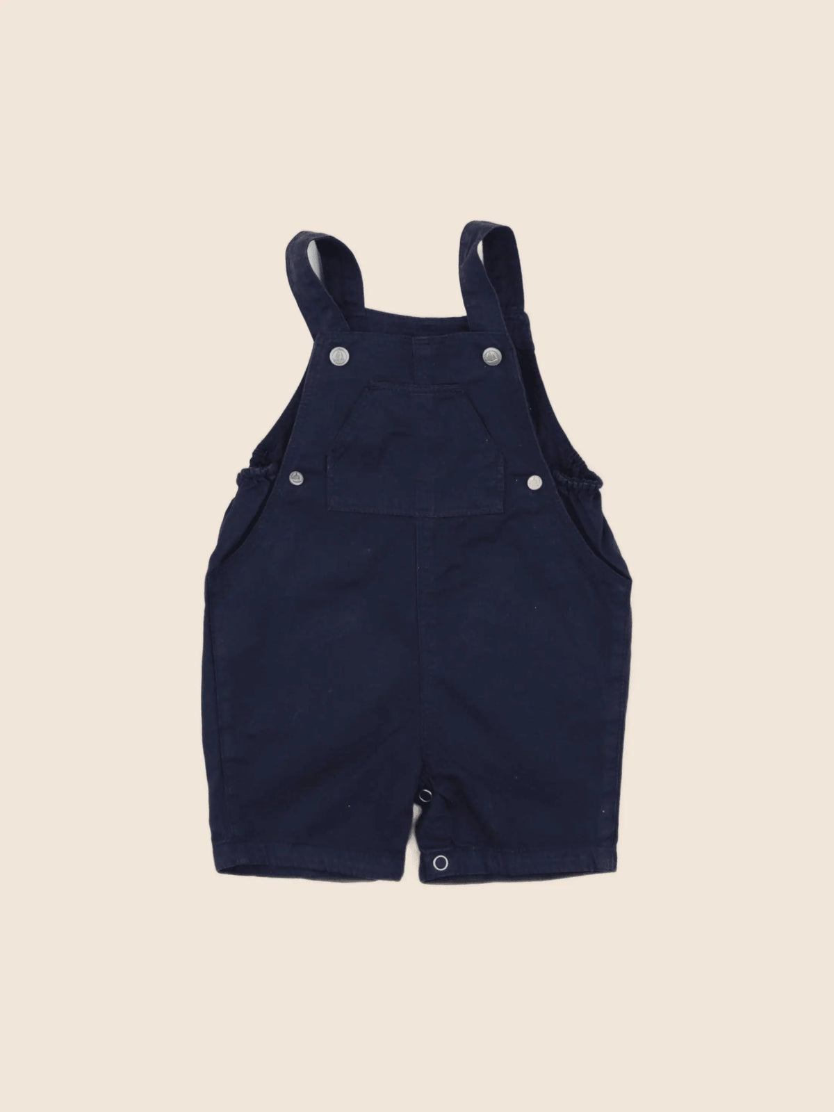 Petit Bateau - salopette bleu - 6 mois