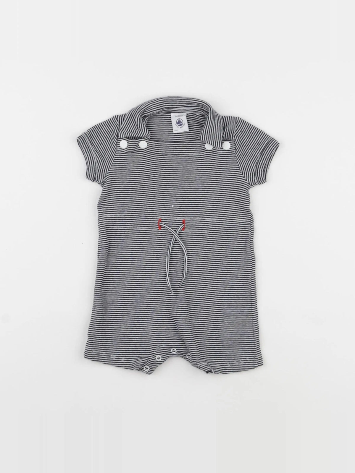 Petit Bateau - combinaison bleu - 3 mois