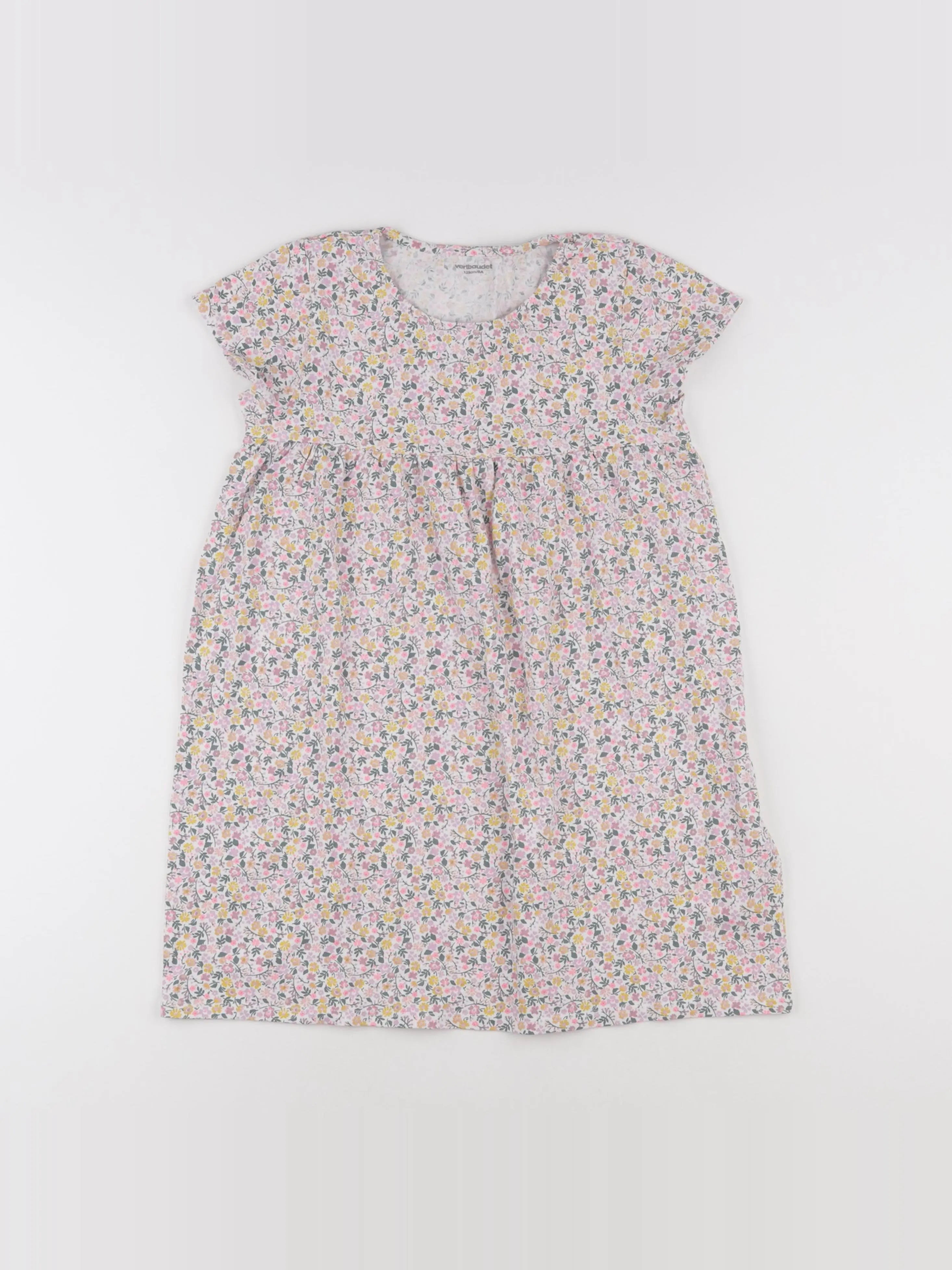 Vertbaudet - robe rose - 8 ans