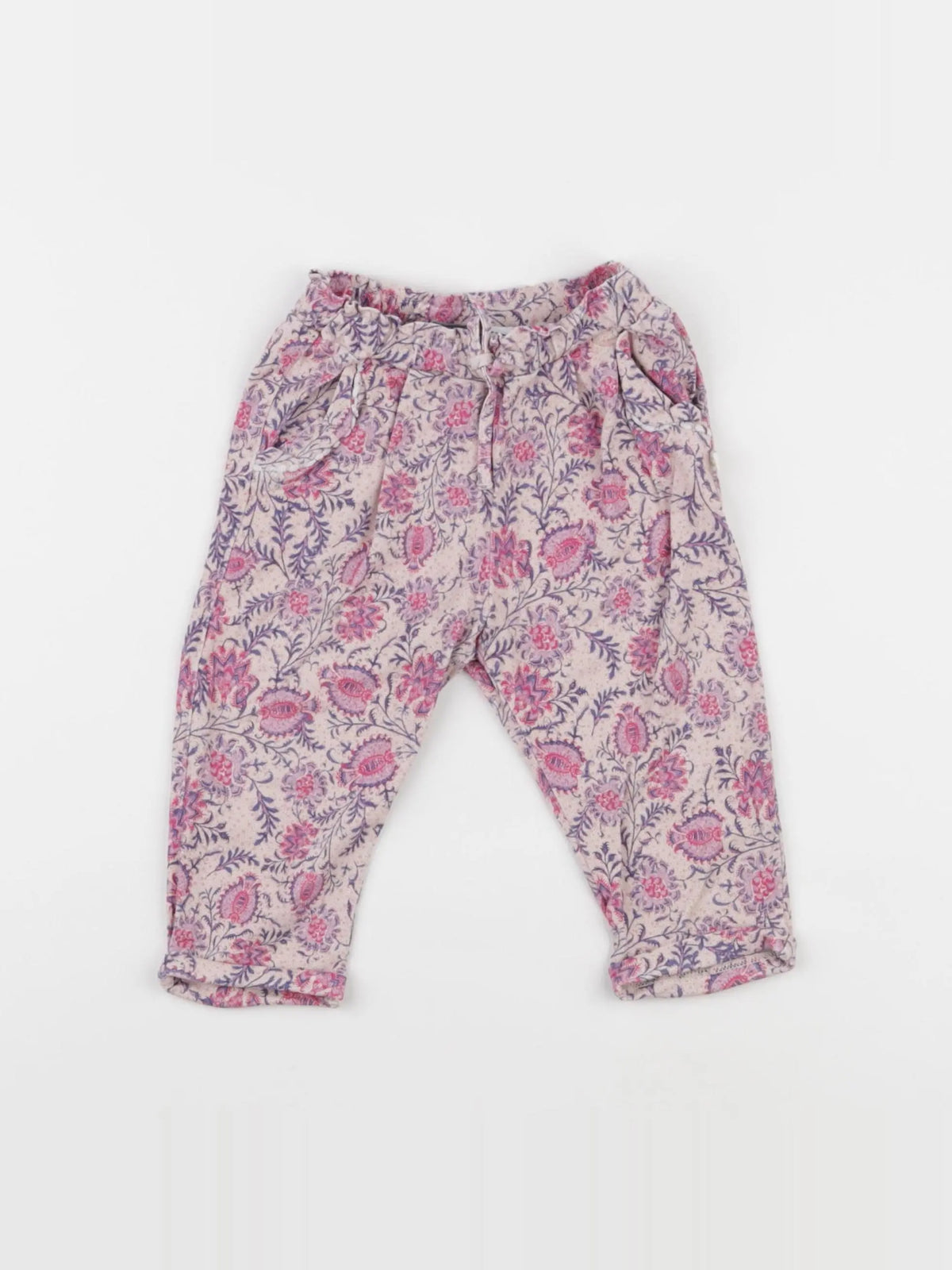 IKKS - sarouel rose - 12 mois