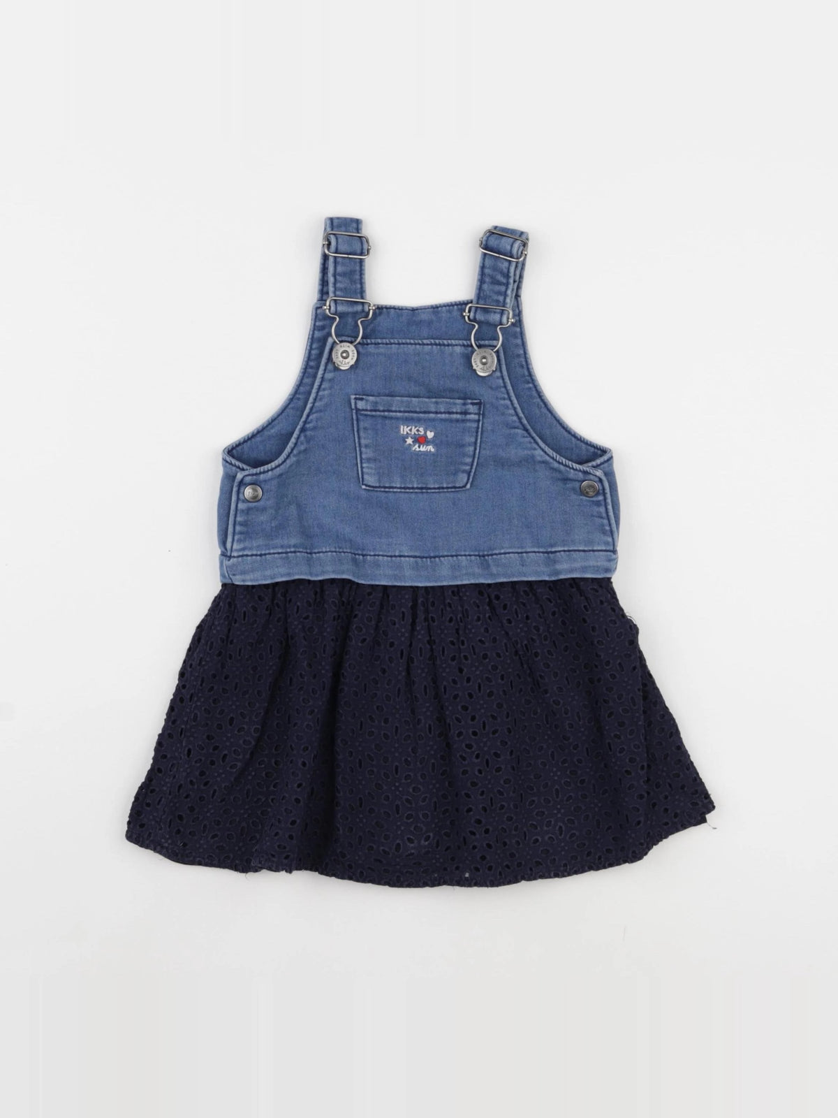 IKKS - robe bleu - 18 mois