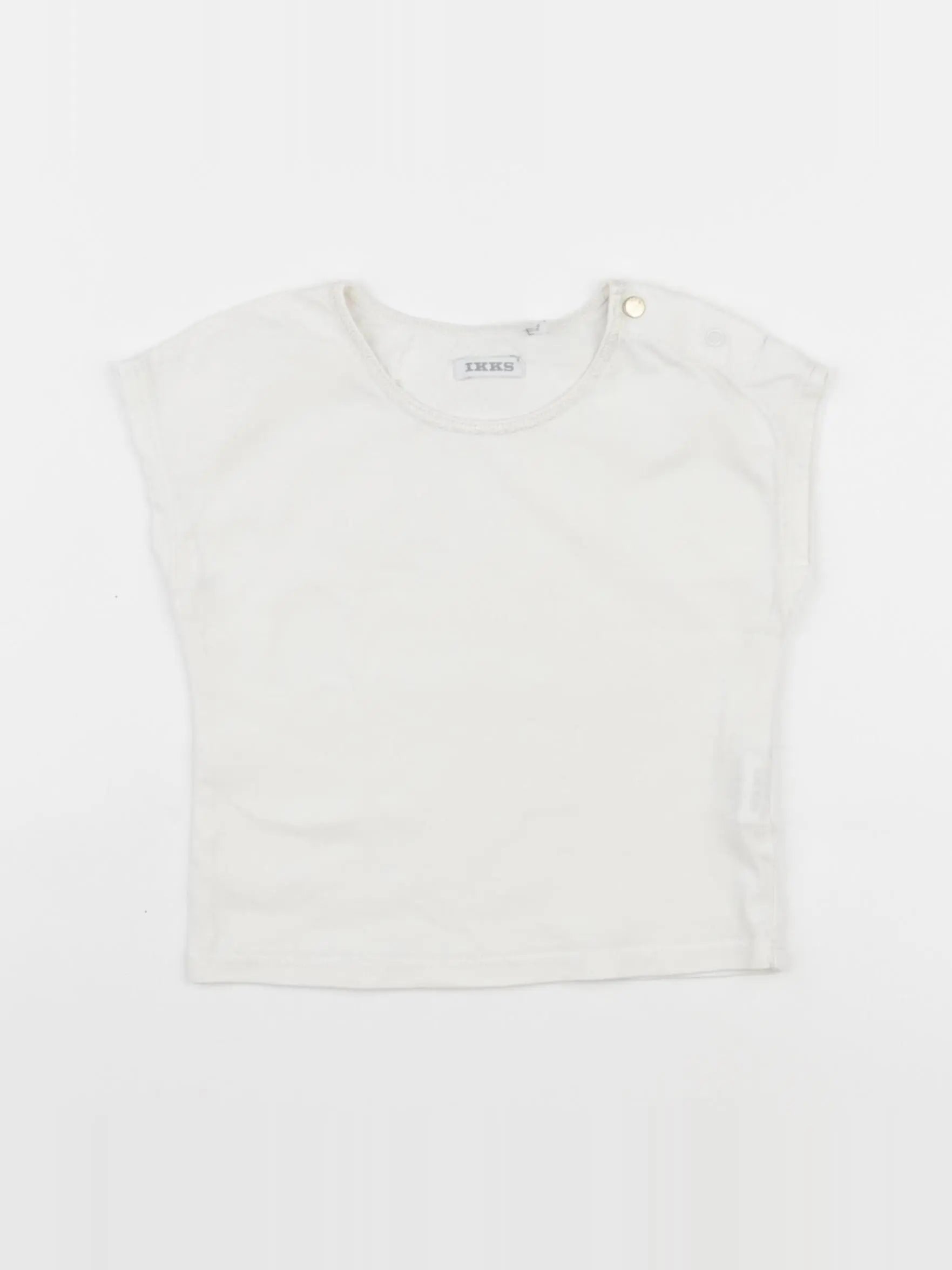 IKKS - tee-shirt beige, or - 2 ans