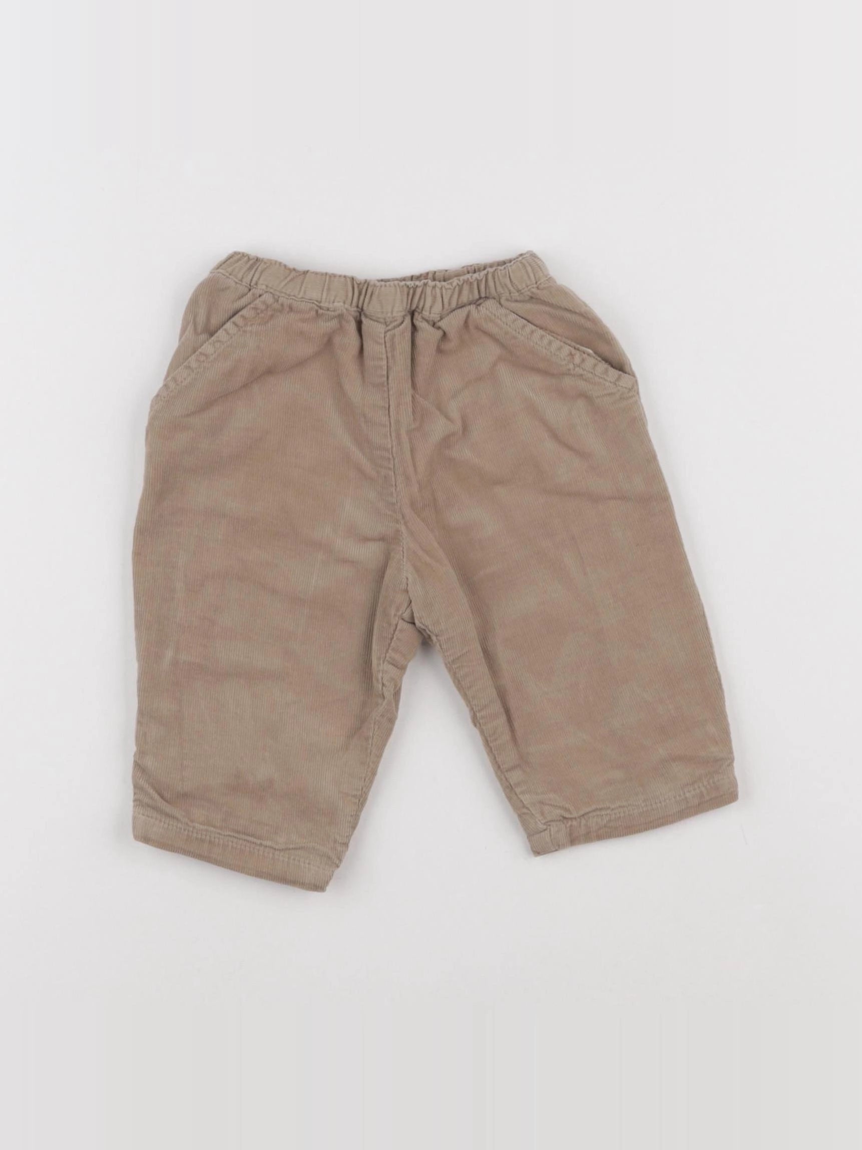 Boutchou - pantalon marron - 3 mois