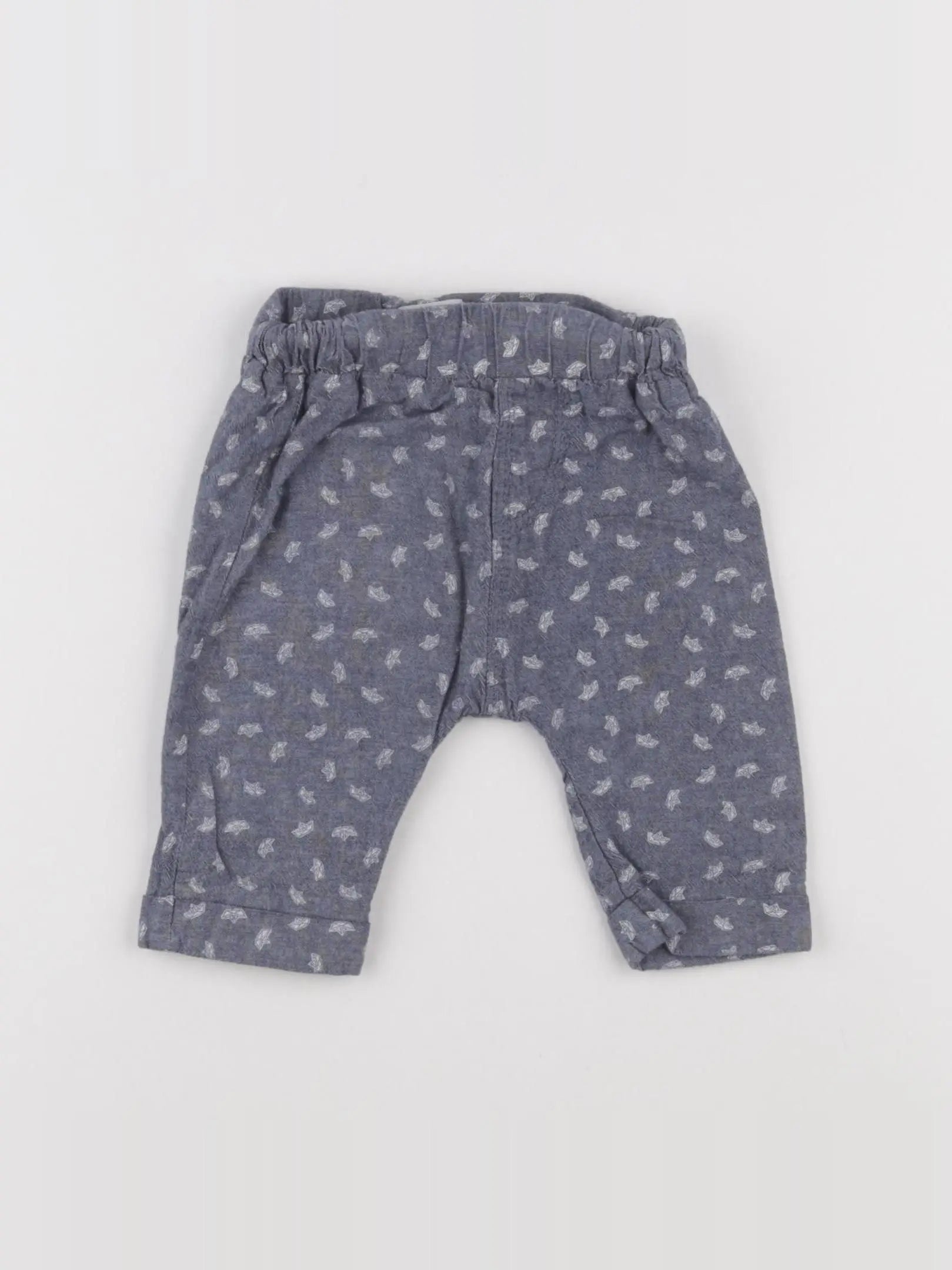 Tape à l'oeil - pantalon bleu - 3 mois