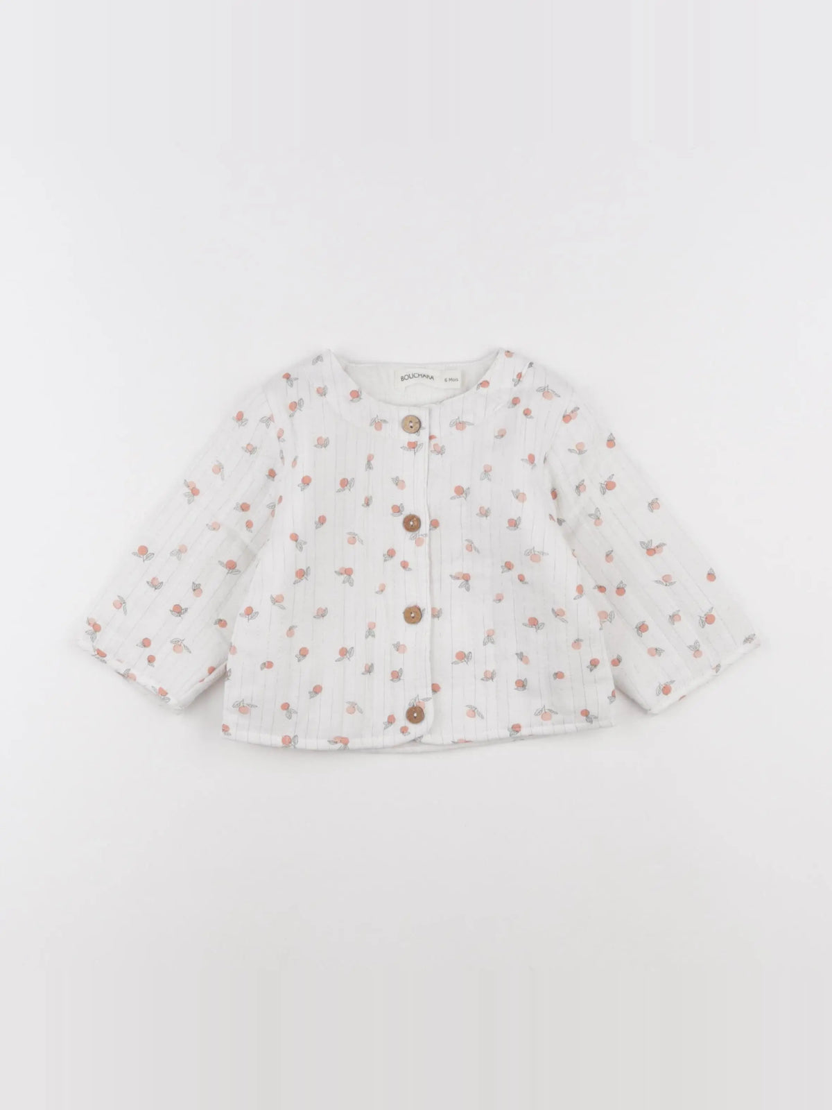 Bouchara - veste blanc, argent - 6 mois