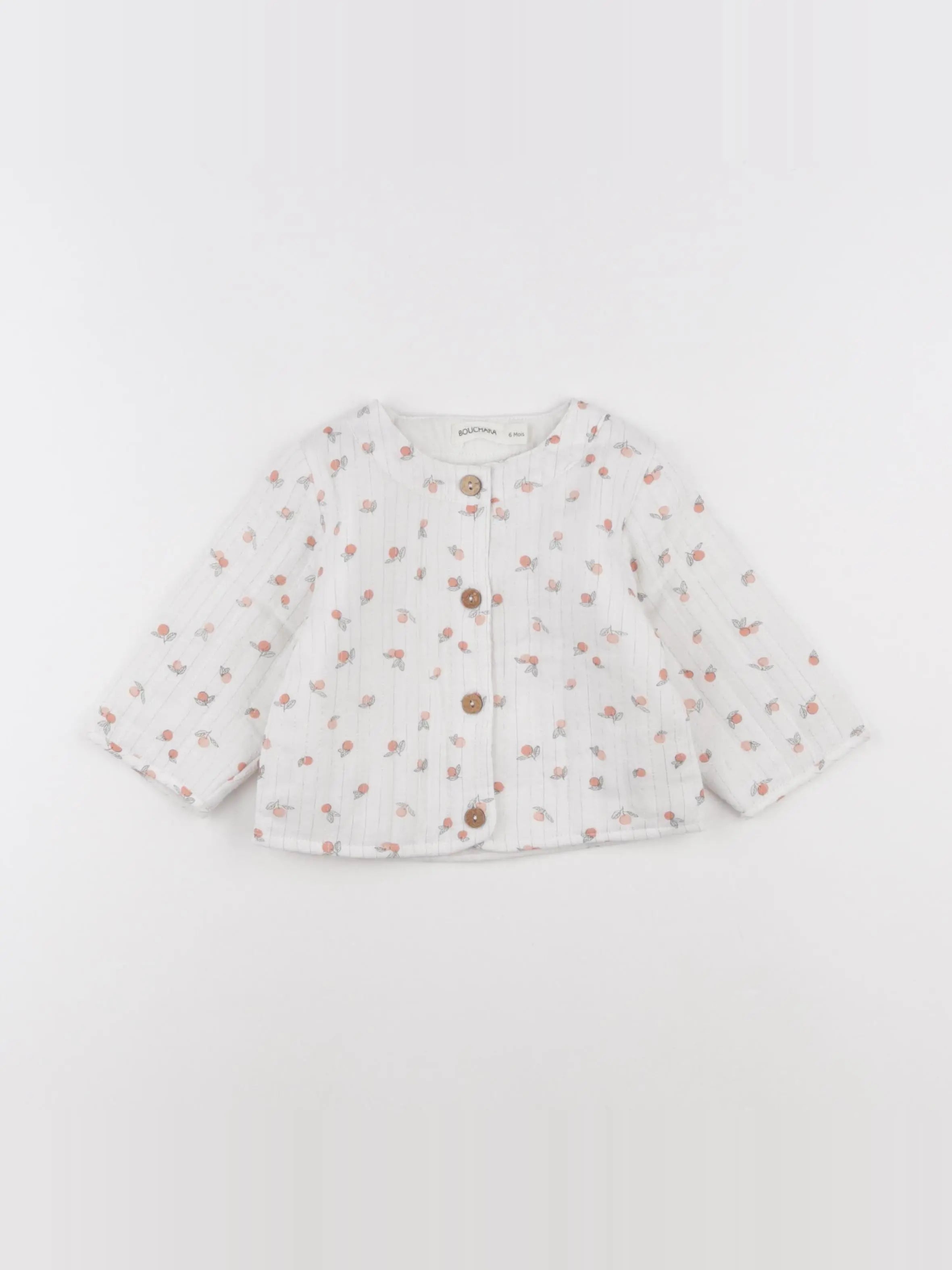 Bouchara - veste blanc, argent - 6 mois