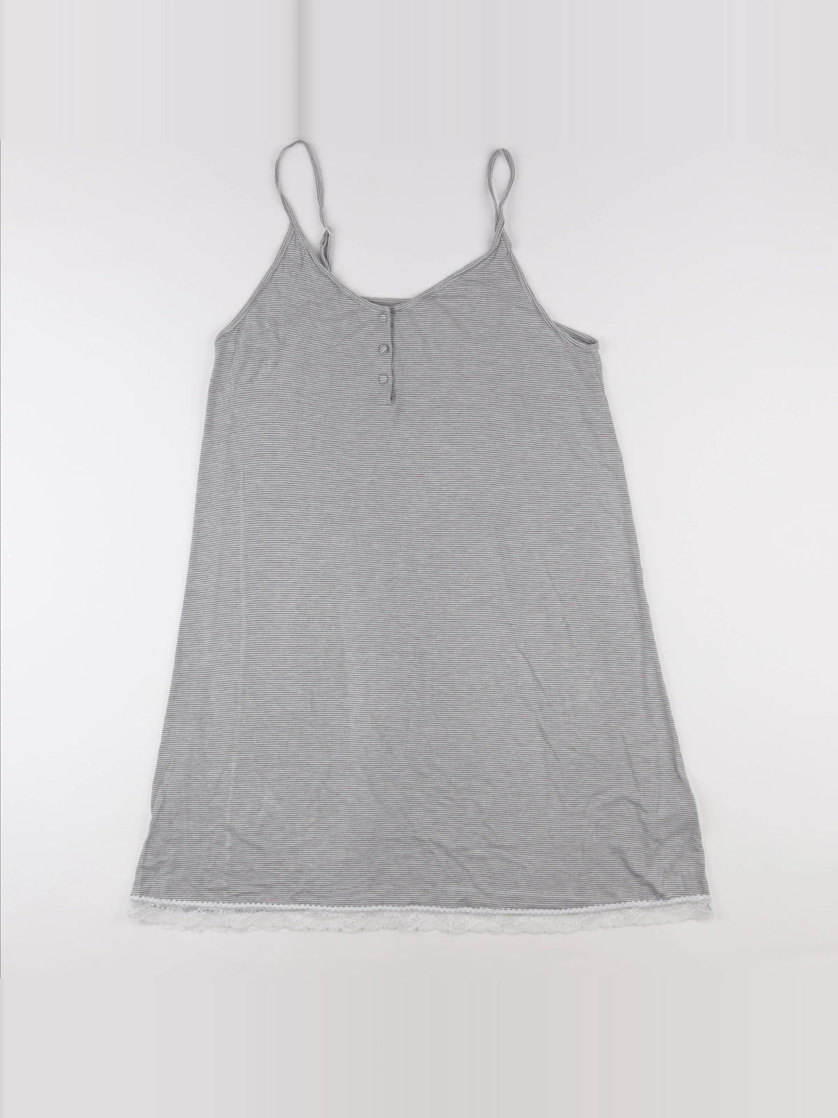 Envie de fraise - pyjama grossesse coton gris - 42 à 44