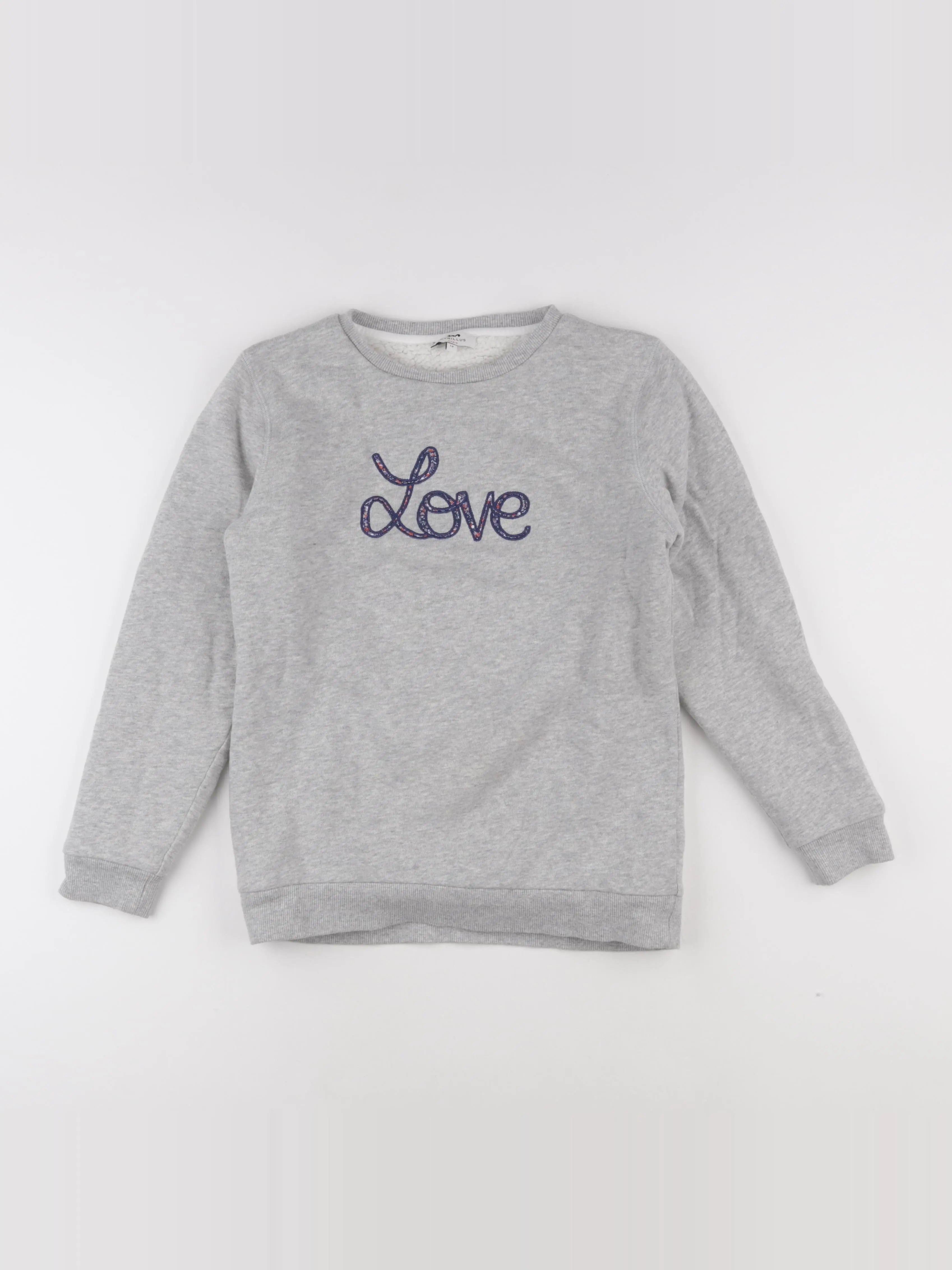 Cyrillus - sweat gris - 12 ans