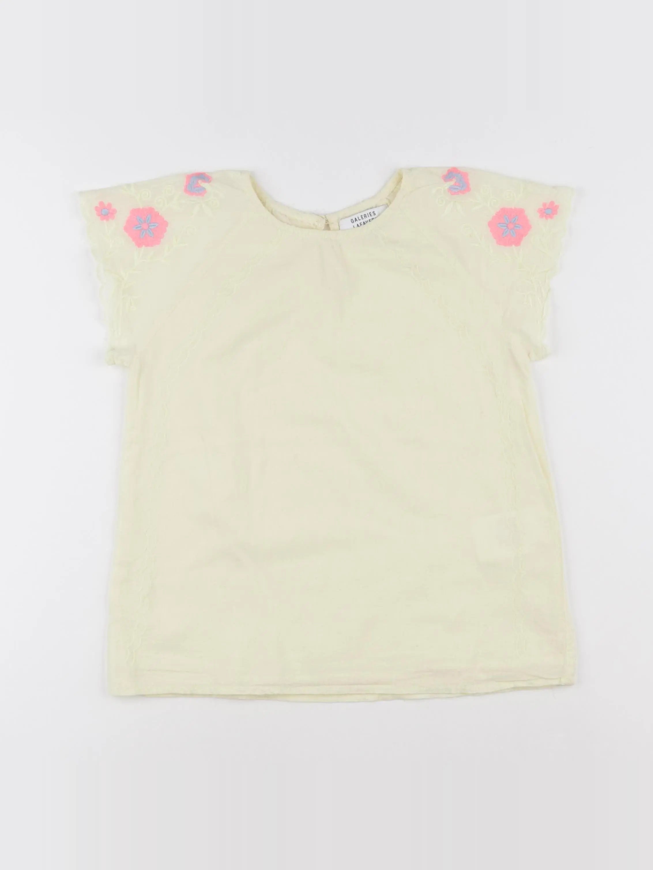 Galeries Lafayette - blouse jaune - 12 ans