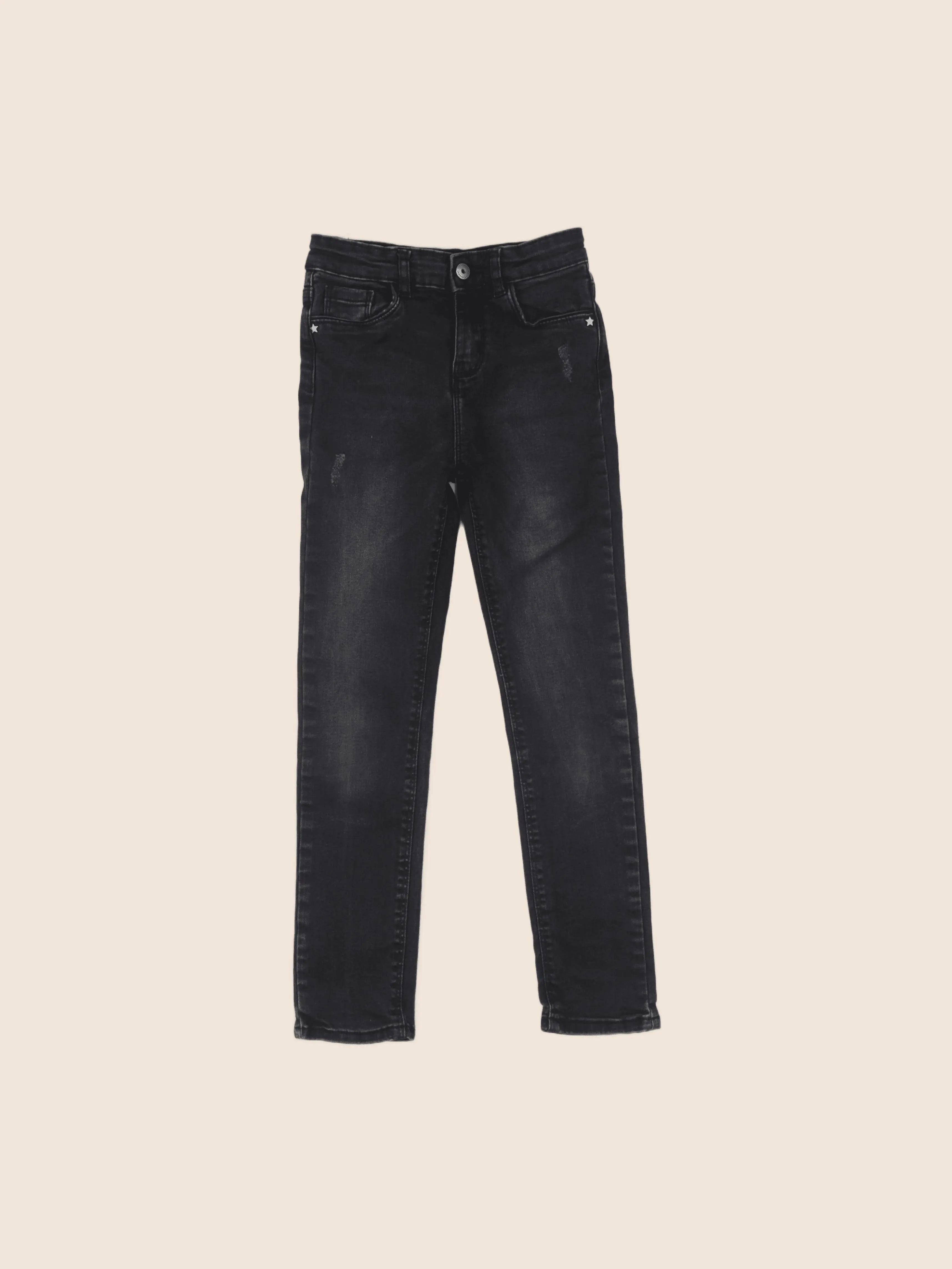 Vertbaudet - jean gris - 9 ans