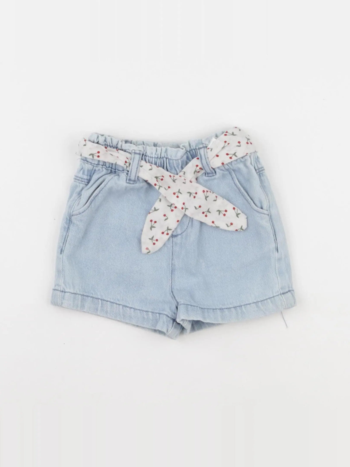 Vertbaudet - short bleu - 18 mois