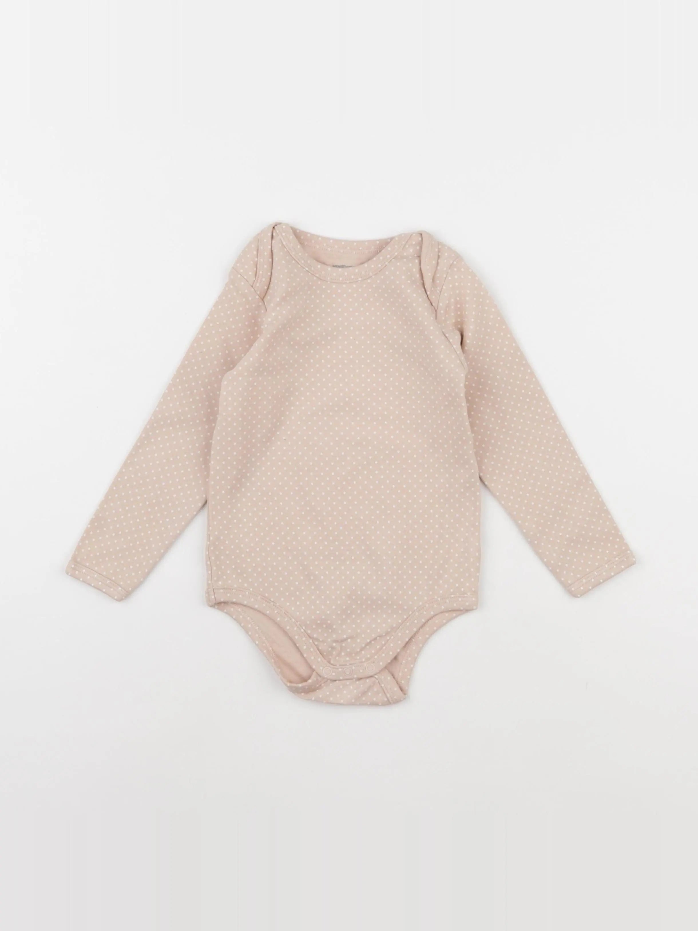 Vertbaudet - body beige - 36 mois