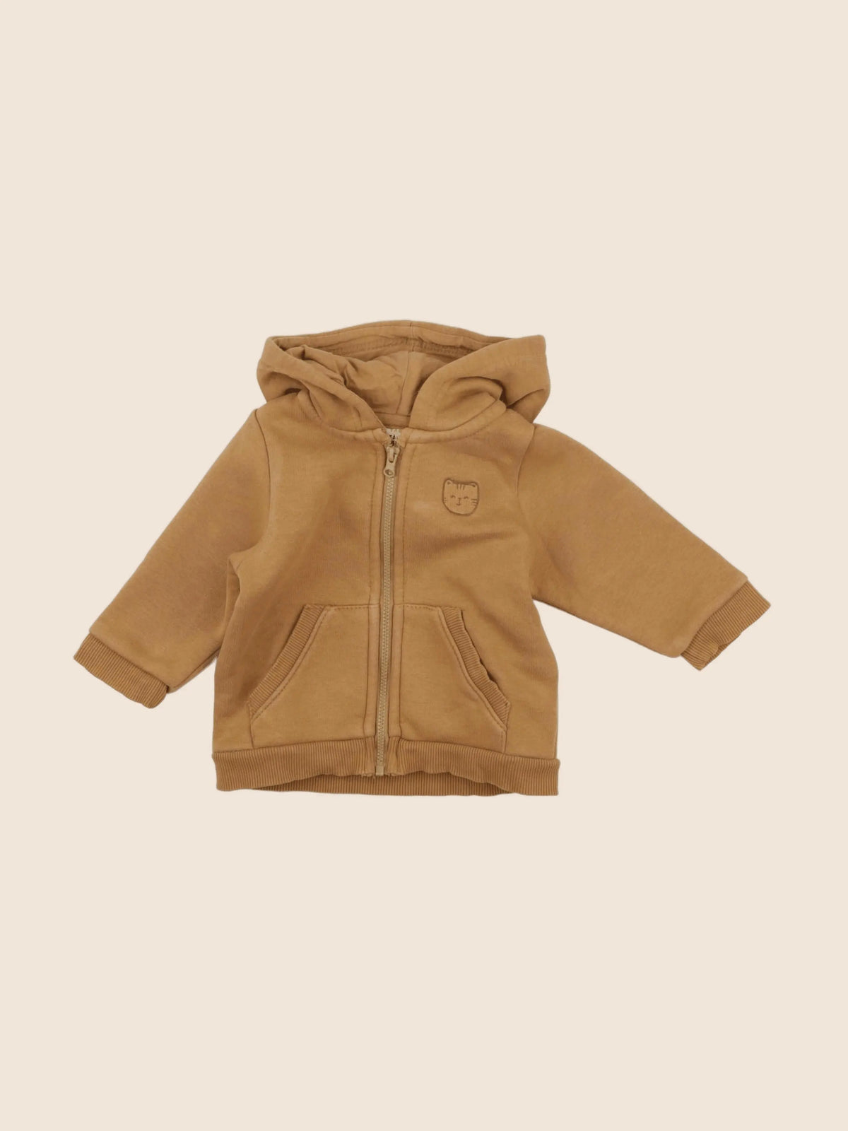 Tape à l'oeil - sweat marron - 6 mois