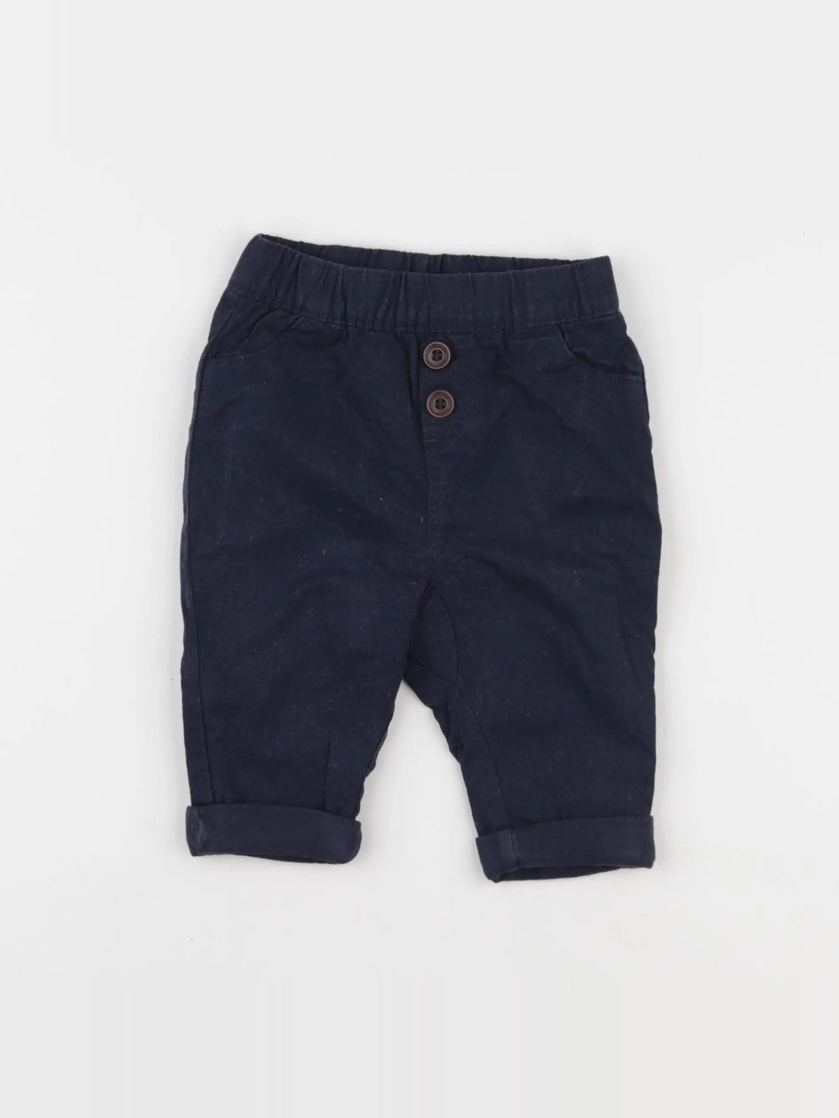Tape à l'oeil - pantalon bleu - 6 mois