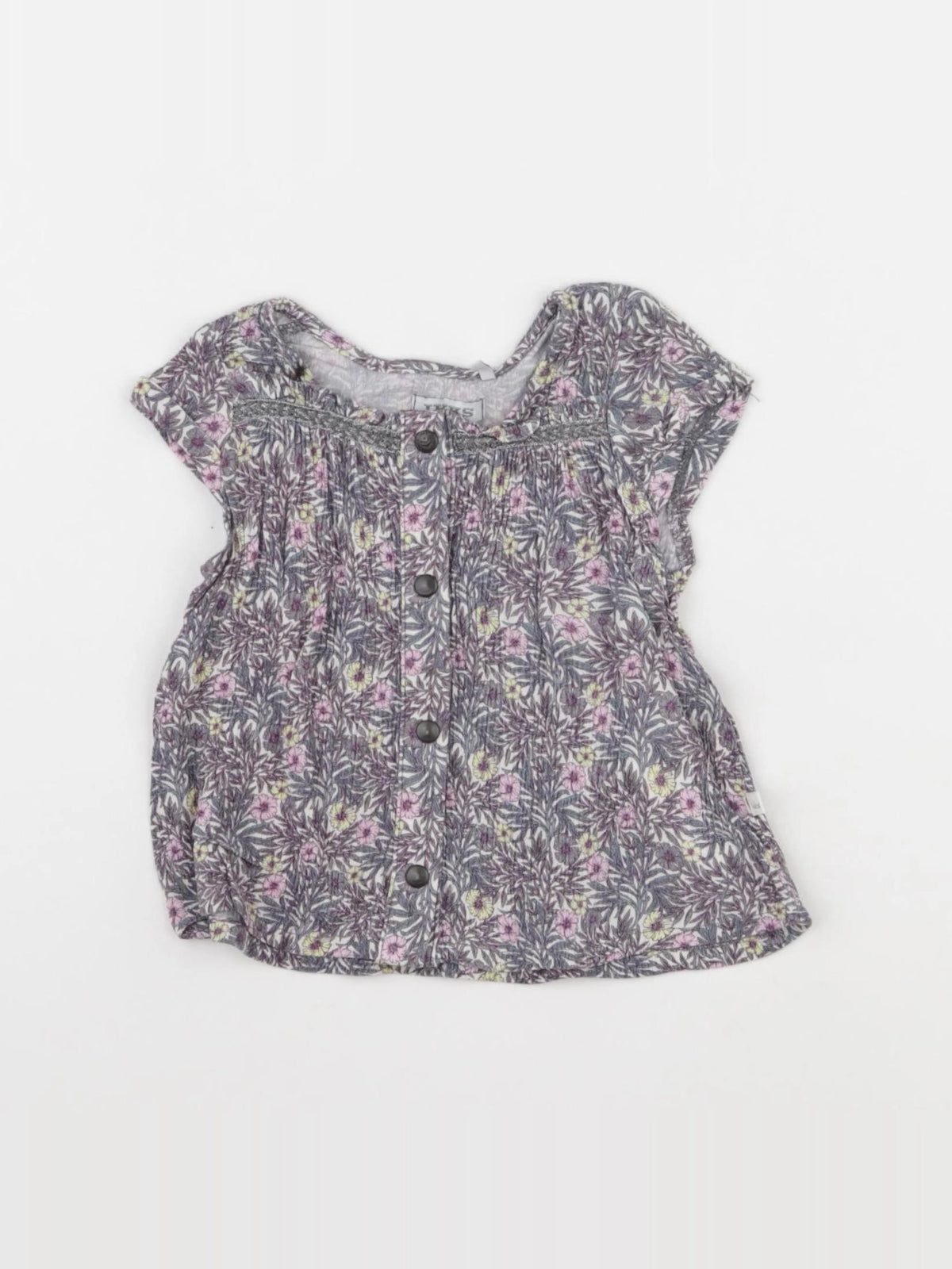 IKKS - blouse rose - 6 mois