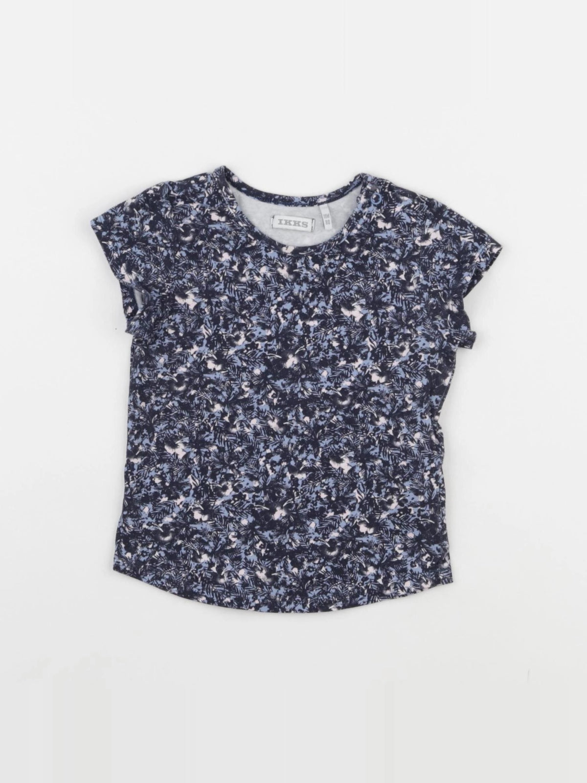 IKKS - tee-shirt bleu - 18 mois