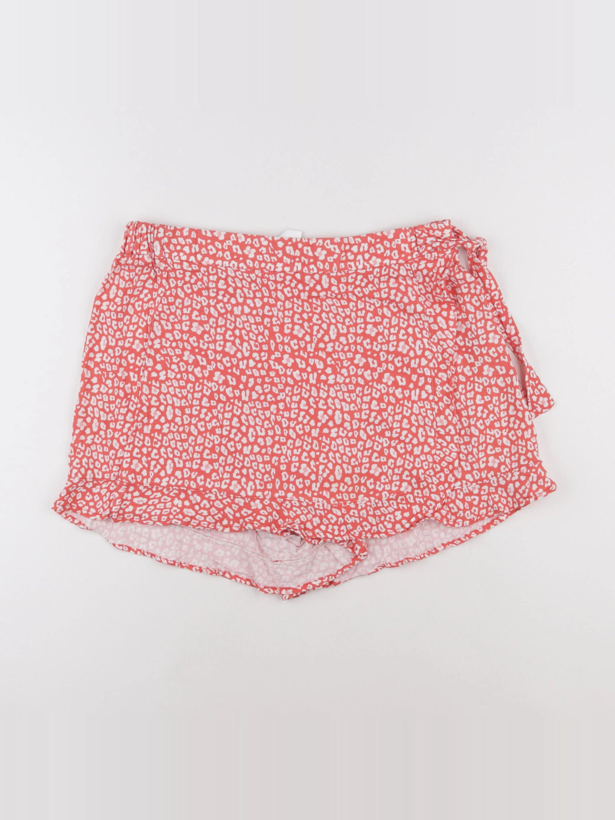 IKKS - jupe short rose, blanc - 16 ans