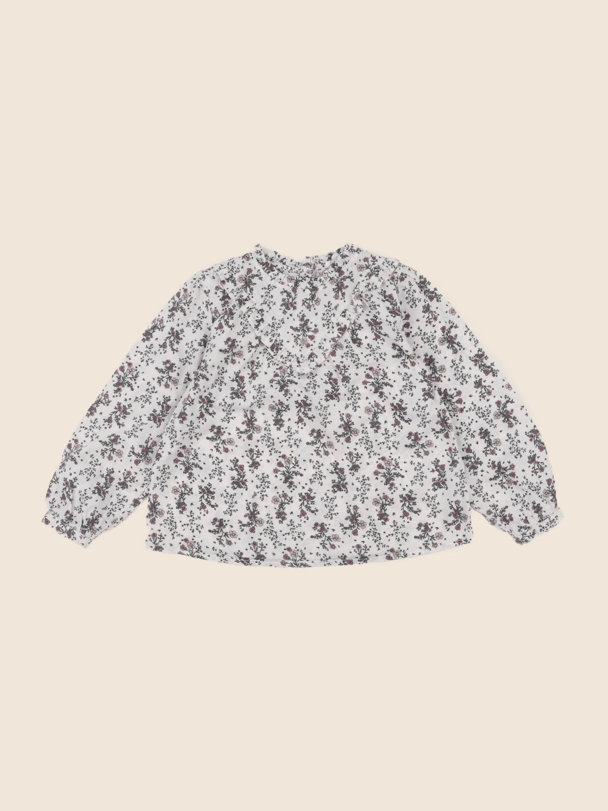Vertbaudet - blouse violet - 6 ans