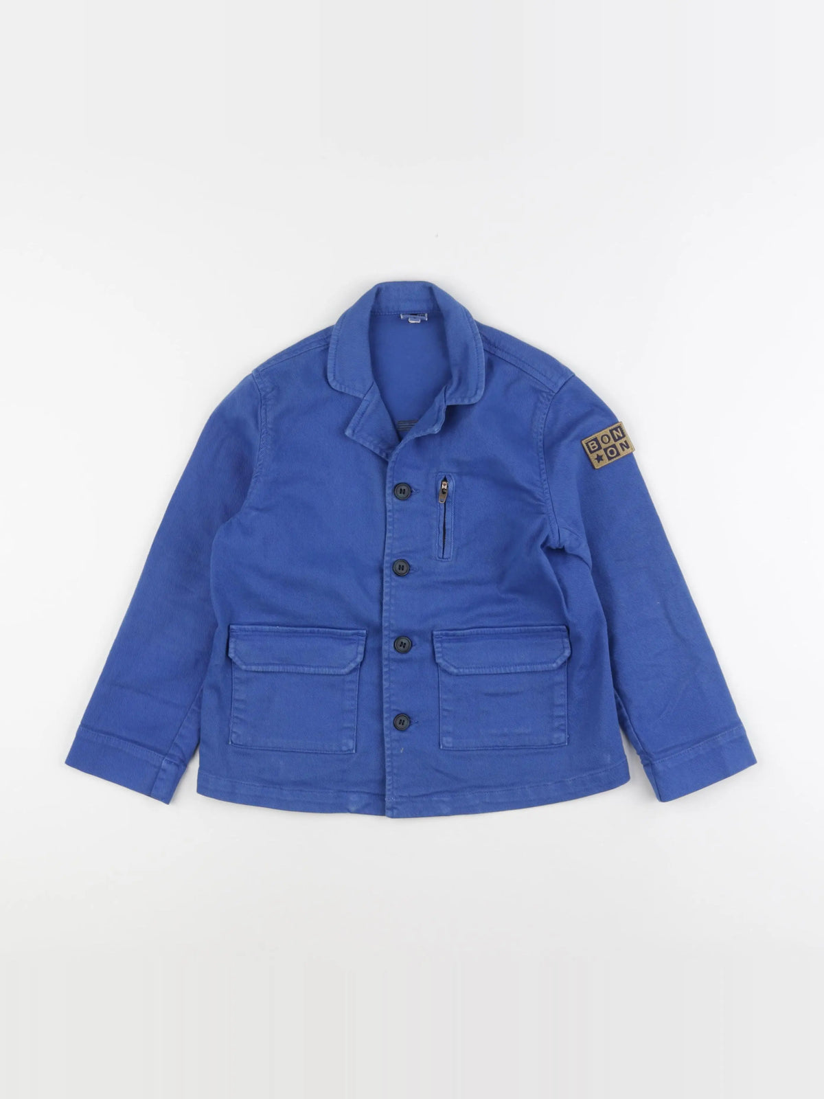 Bonton - veste bleu - 6 ans
