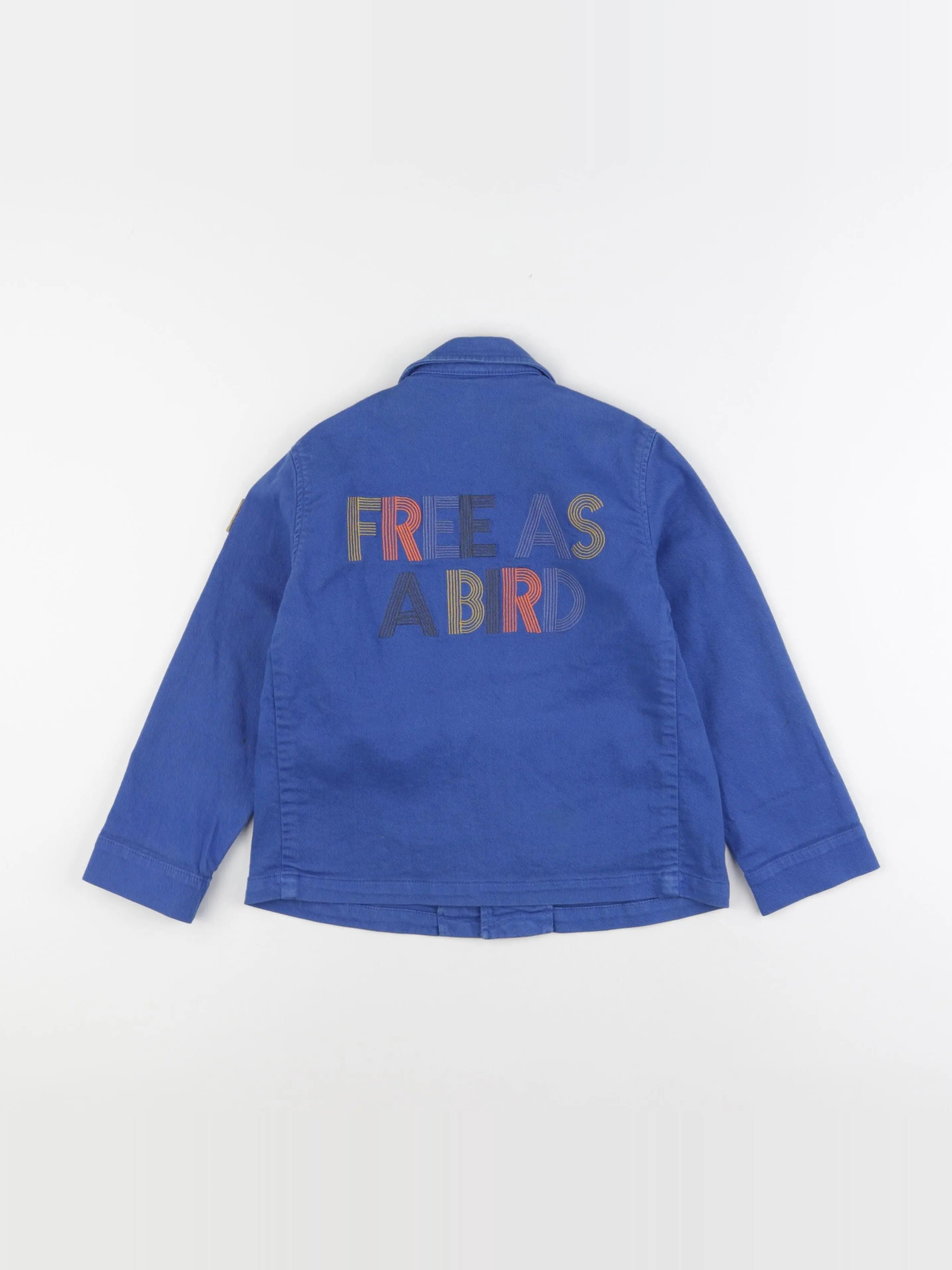 Bonton - veste bleu - 6 ans