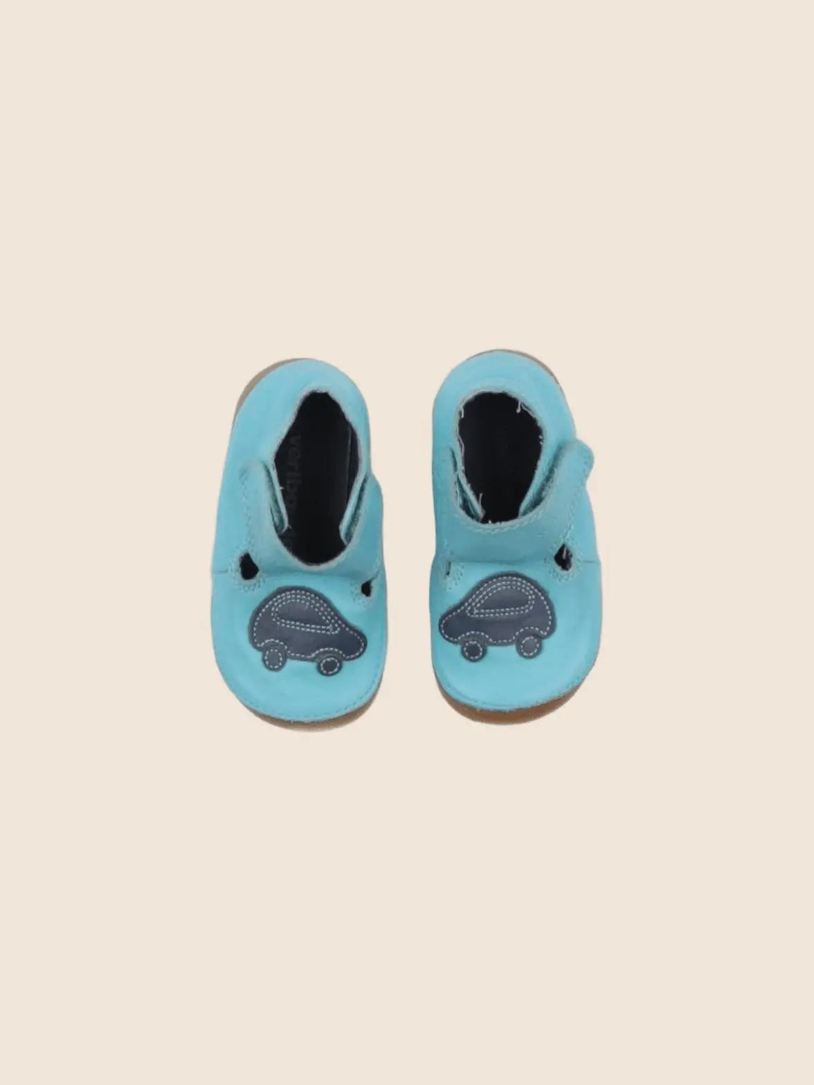 Vertbaudet - chaussons bleu - pointure 19