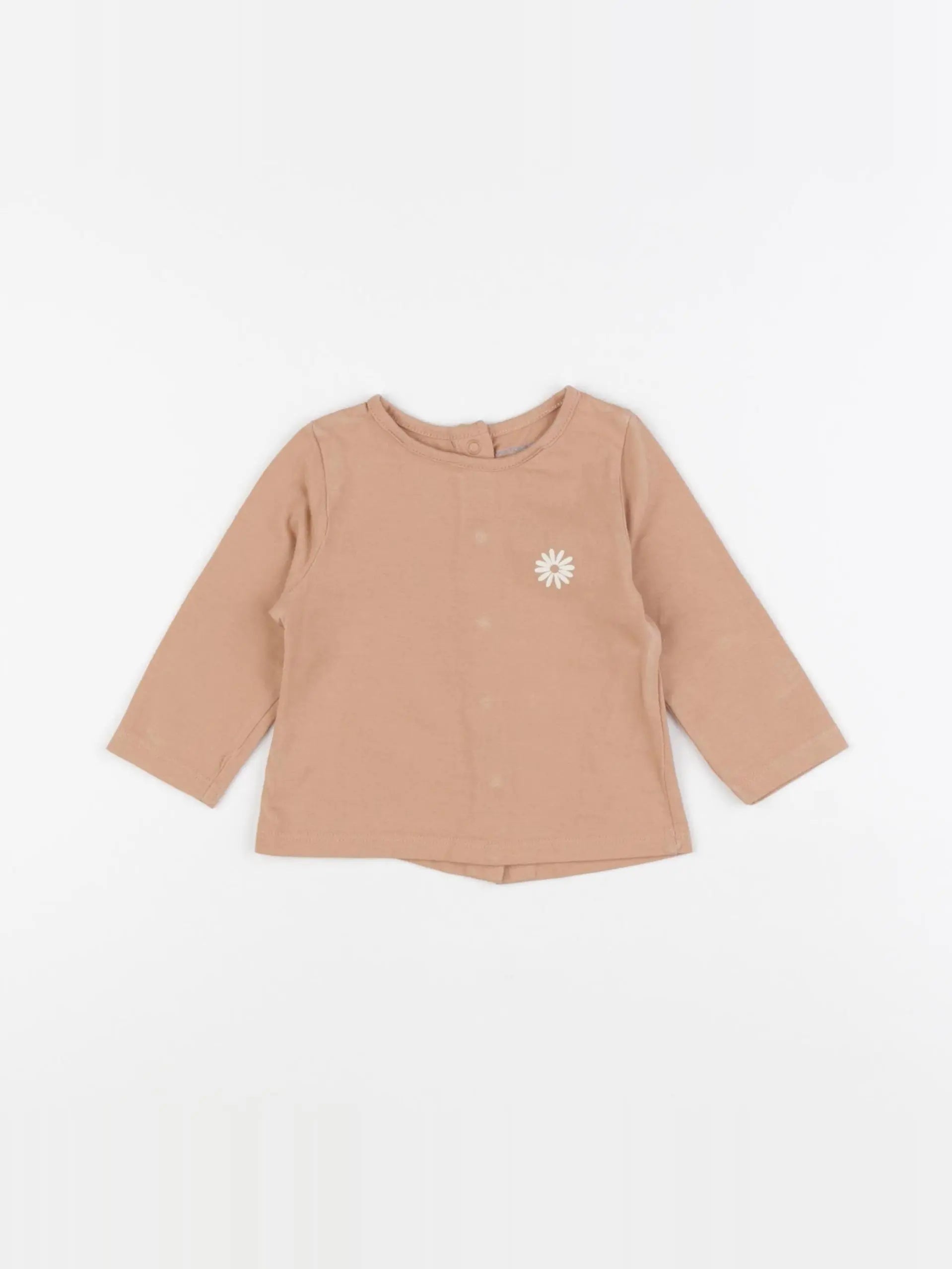 Vertbaudet - tee-shirt rose - 3 mois